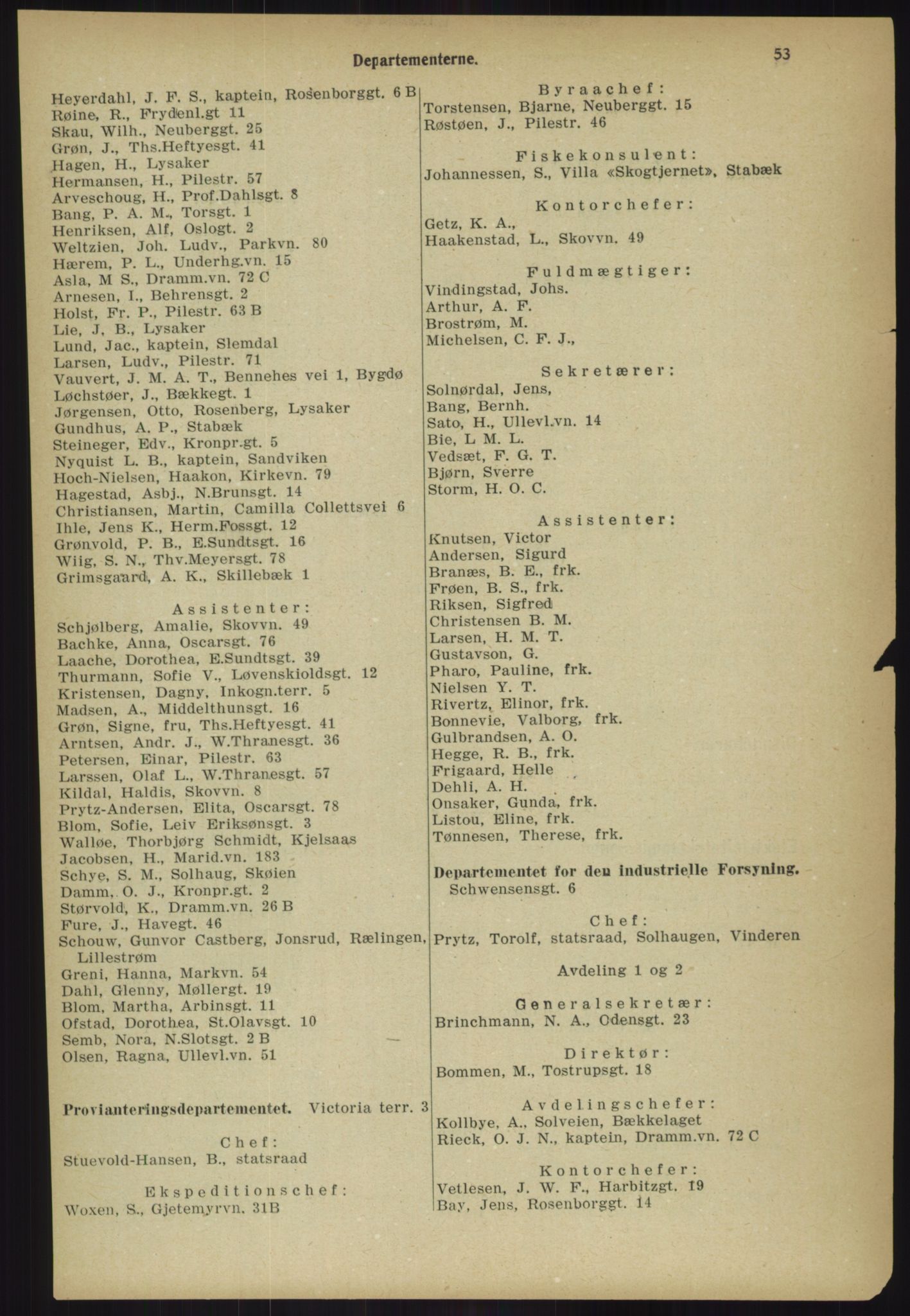 Kristiania/Oslo adressebok, PUBL/-, 1918, p. 60