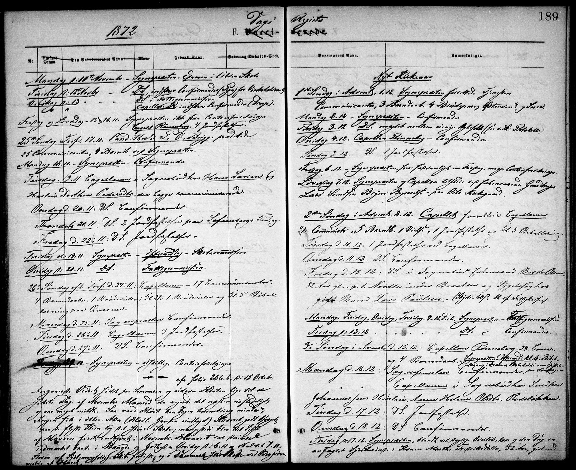 Østre Aker prestekontor Kirkebøker, SAO/A-10840/F/Fa/L0002: Parish register (official) no. I 2, 1861-1878, p. 189