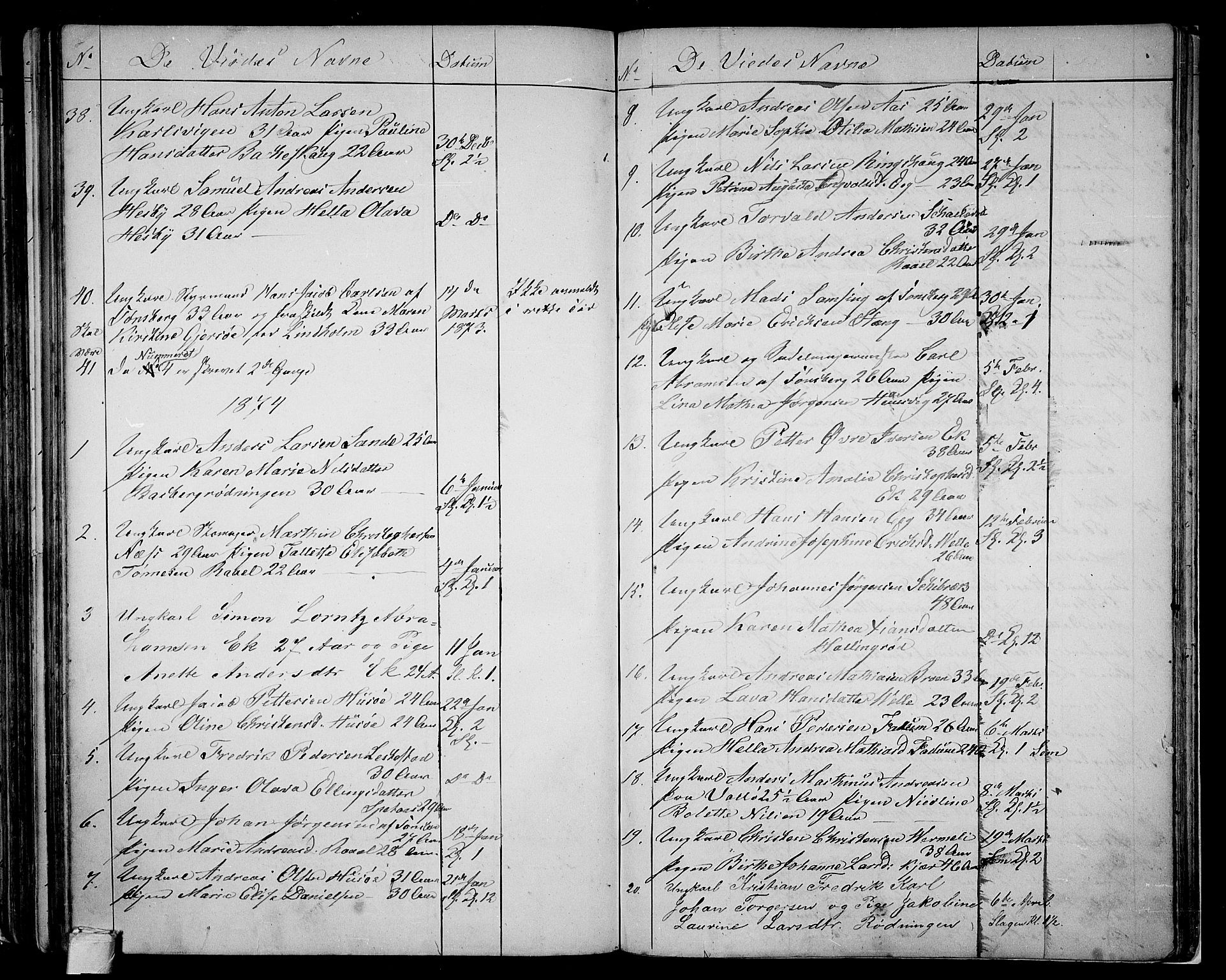 Sem kirkebøker, AV/SAKO-A-5/G/Ga/L0004: Parish register (copy) no. I 4, 1855-1877