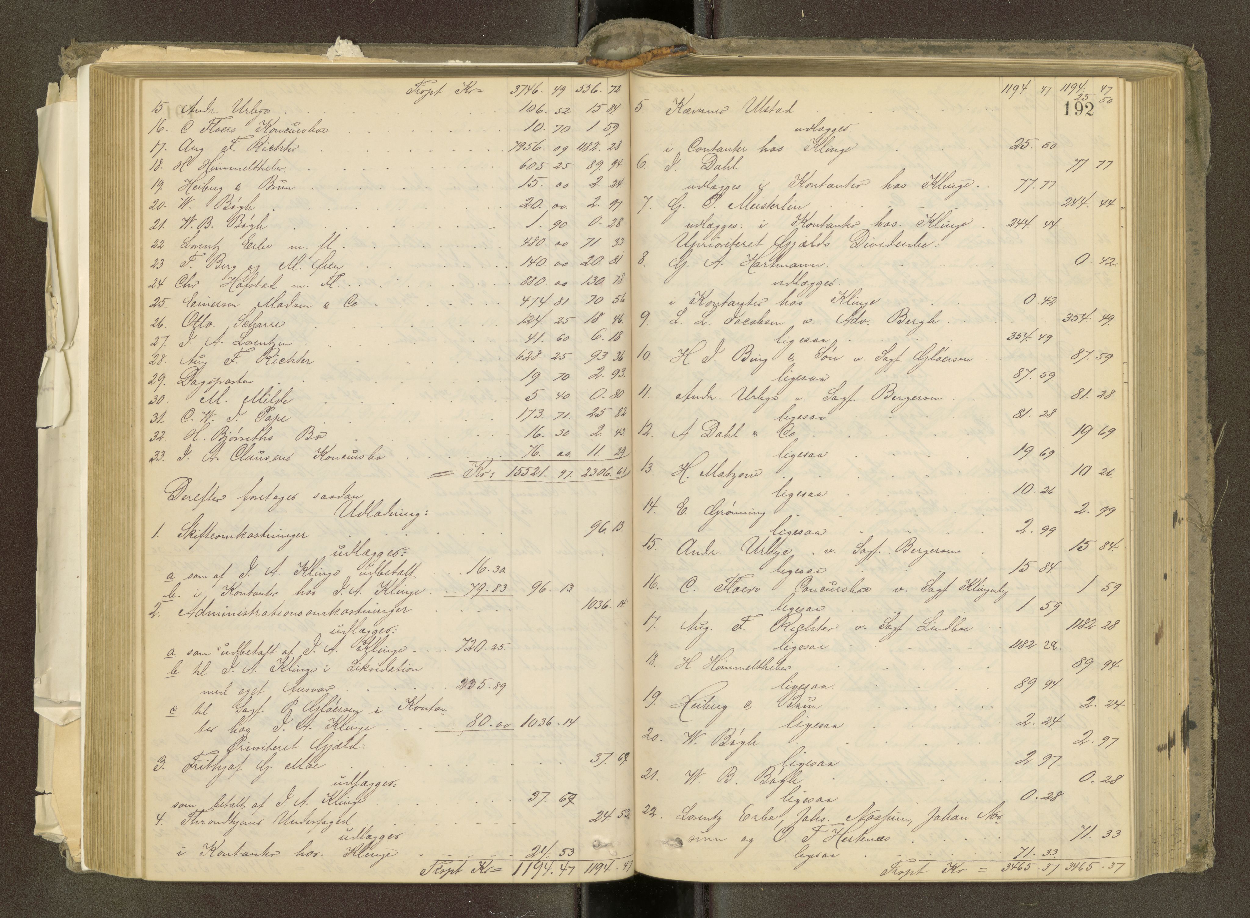 Trondheim byfogd, AV/SAT-A-0003/1/3/3A/L0032: Skifteutlodningsprotokoll - 22/9-1/4. (m/ register) U, 1877-1882, p. 192