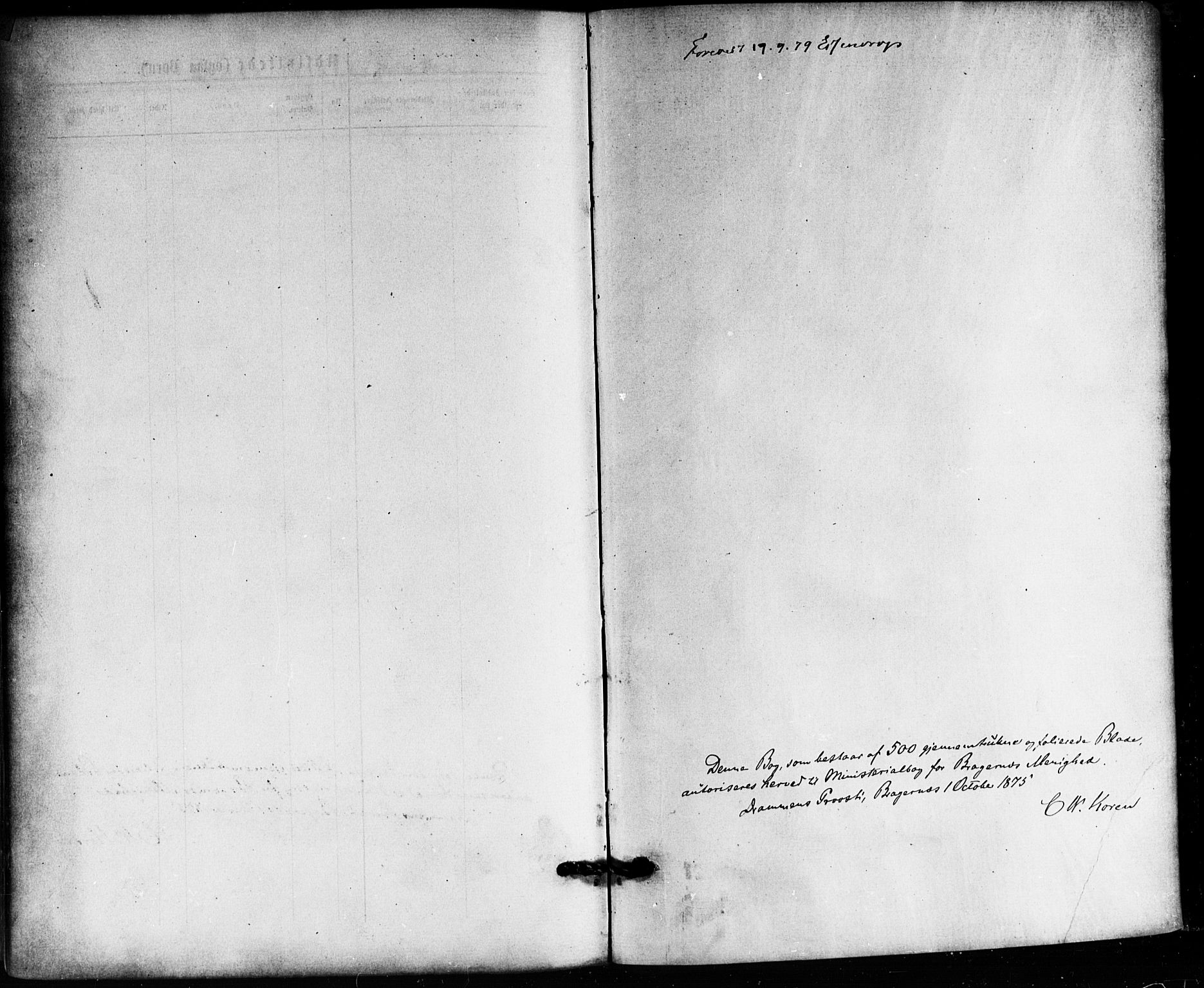 Bragernes kirkebøker, SAKO/A-6/F/Fb/L0005: Parish register (official) no. II 5, 1875-1877