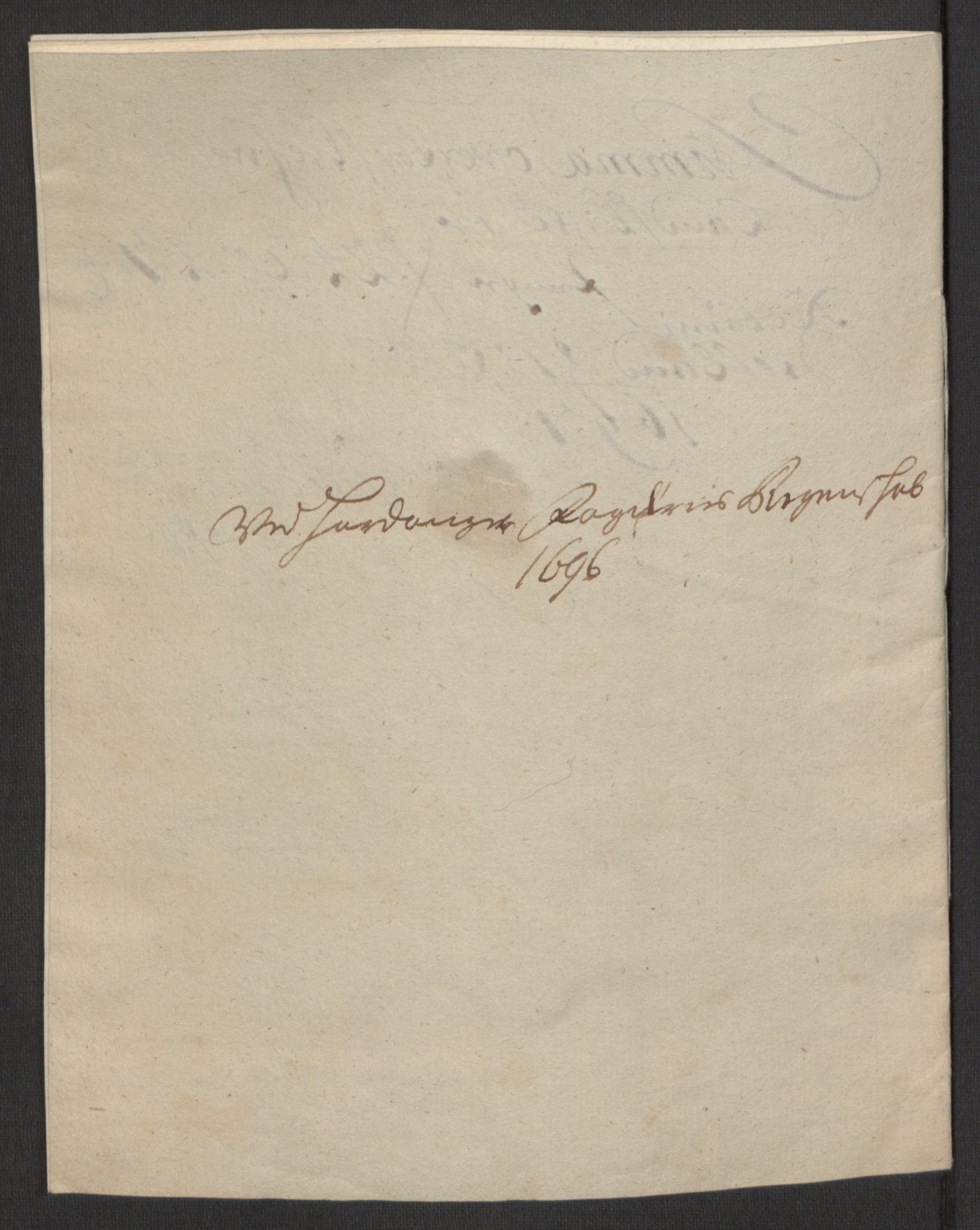 Rentekammeret inntil 1814, Reviderte regnskaper, Fogderegnskap, RA/EA-4092/R48/L2976: Fogderegnskap Sunnhordland og Hardanger, 1695-1696, p. 471