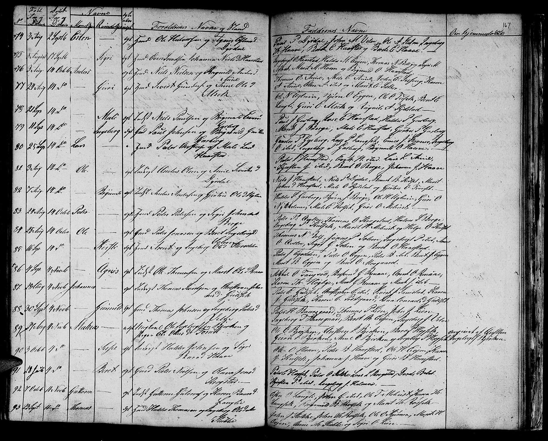 Ministerialprotokoller, klokkerbøker og fødselsregistre - Sør-Trøndelag, SAT/A-1456/695/L1154: Parish register (copy) no. 695C05, 1842-1858, p. 167