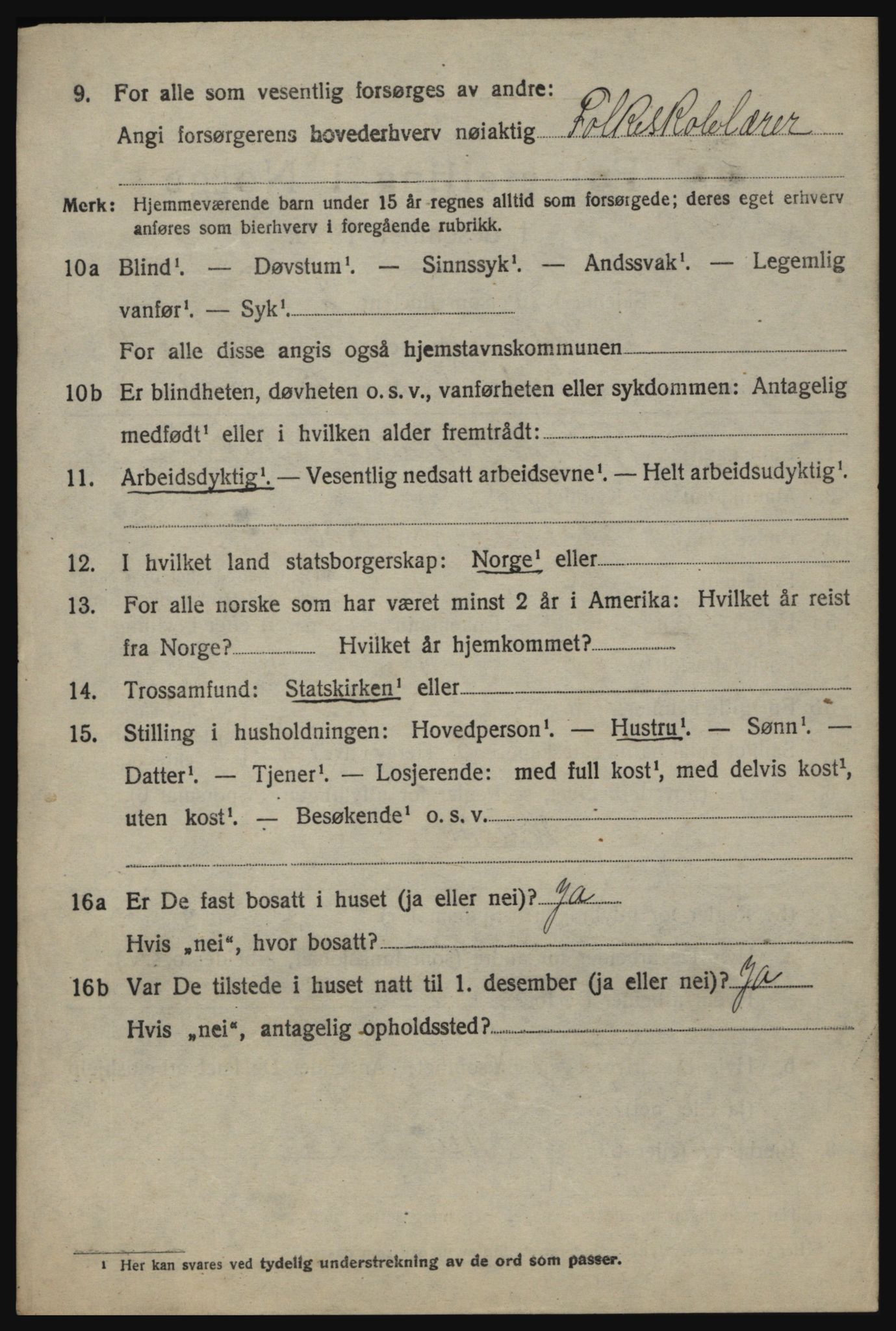 SAO, 1920 census for Idd, 1920, p. 12594