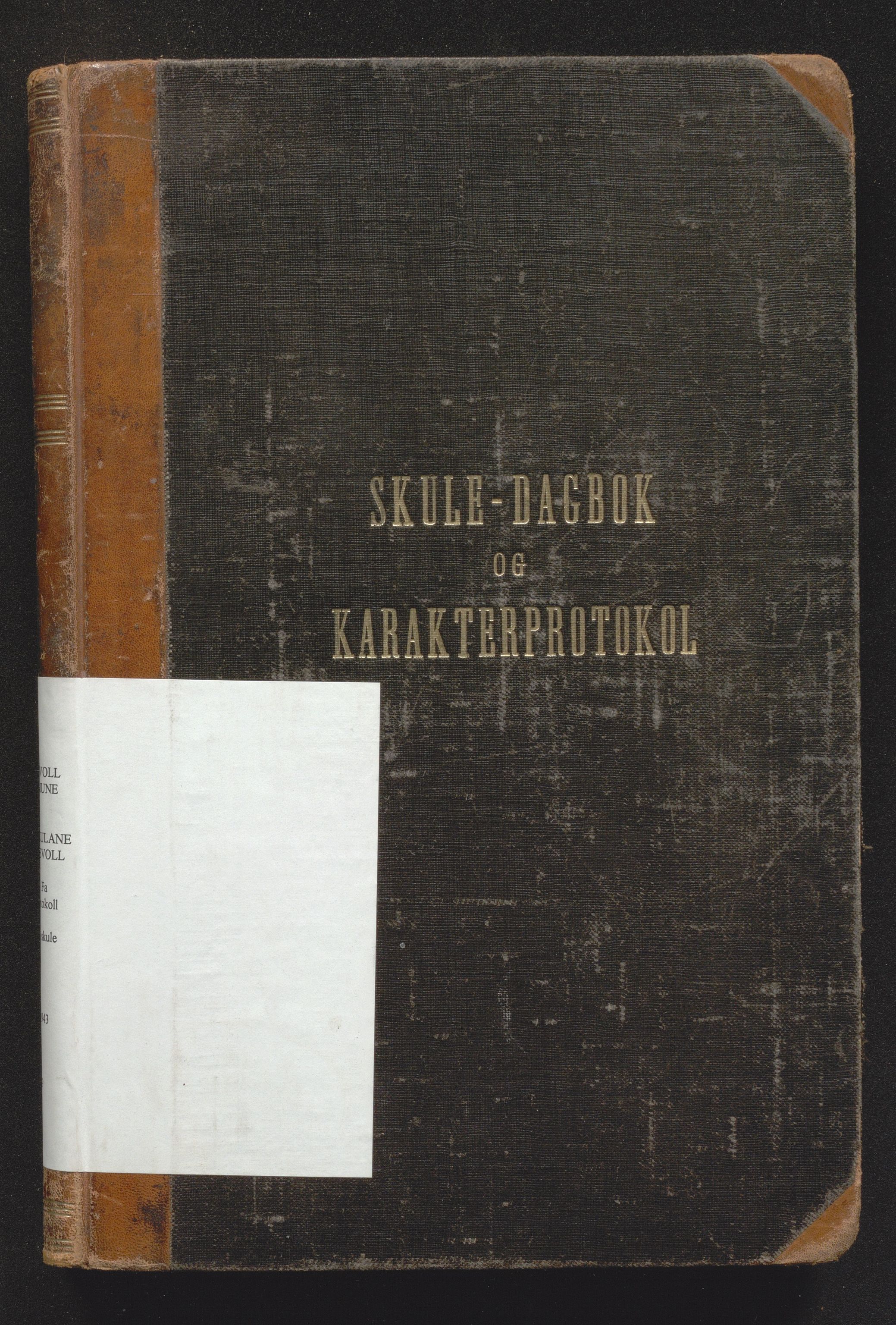 Austevoll kommune. Barneskulane, IKAH/1244-231/F/Fa/L0009: Skuleprotokoll for Selbjørn skule, 1919-1943