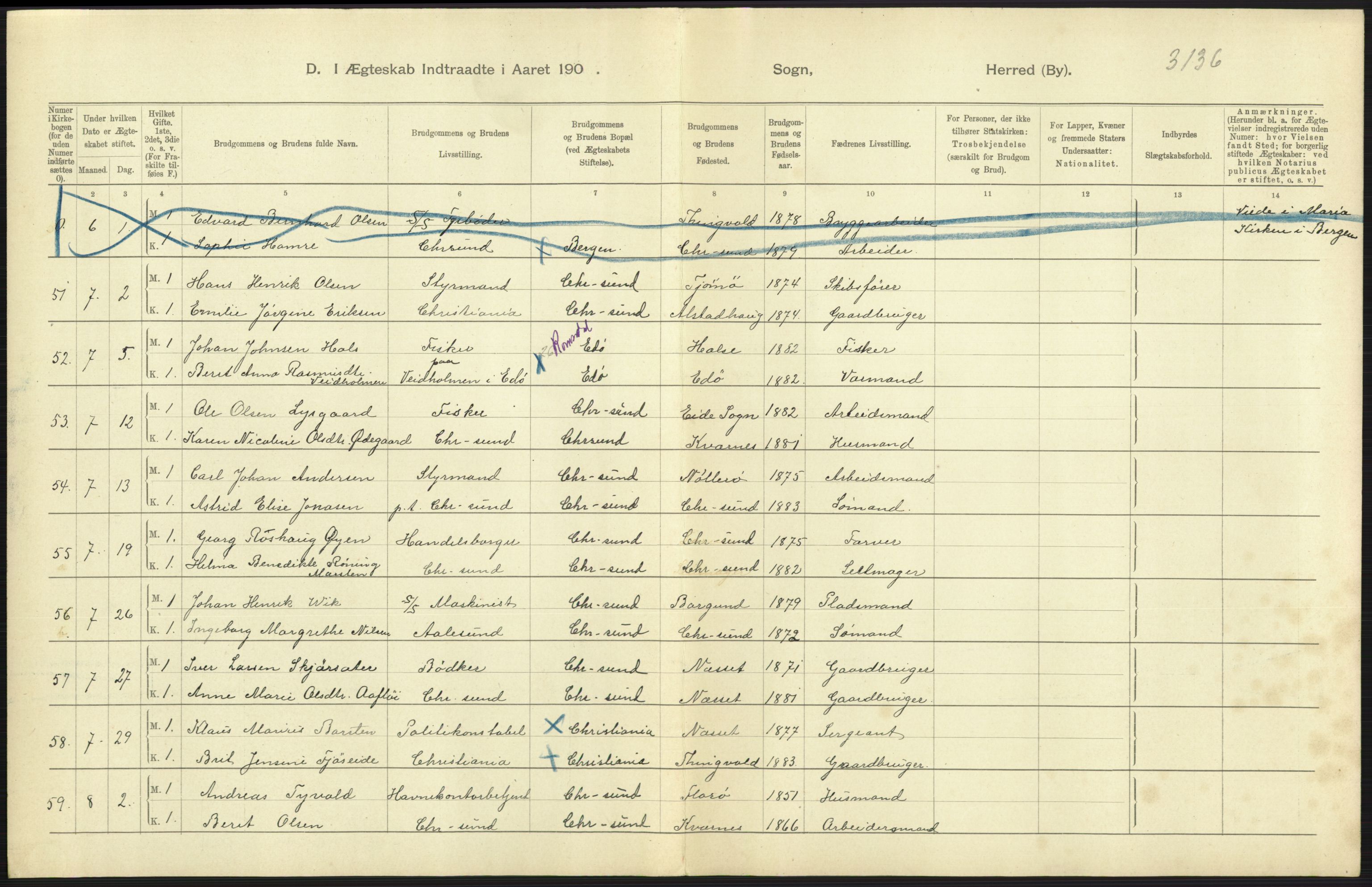 Statistisk sentralbyrå, Sosiodemografiske emner, Befolkning, AV/RA-S-2228/D/Df/Dfa/Dfaa/L0016: Romsdal amt: Fødte, gifte, døde., 1903, p. 713