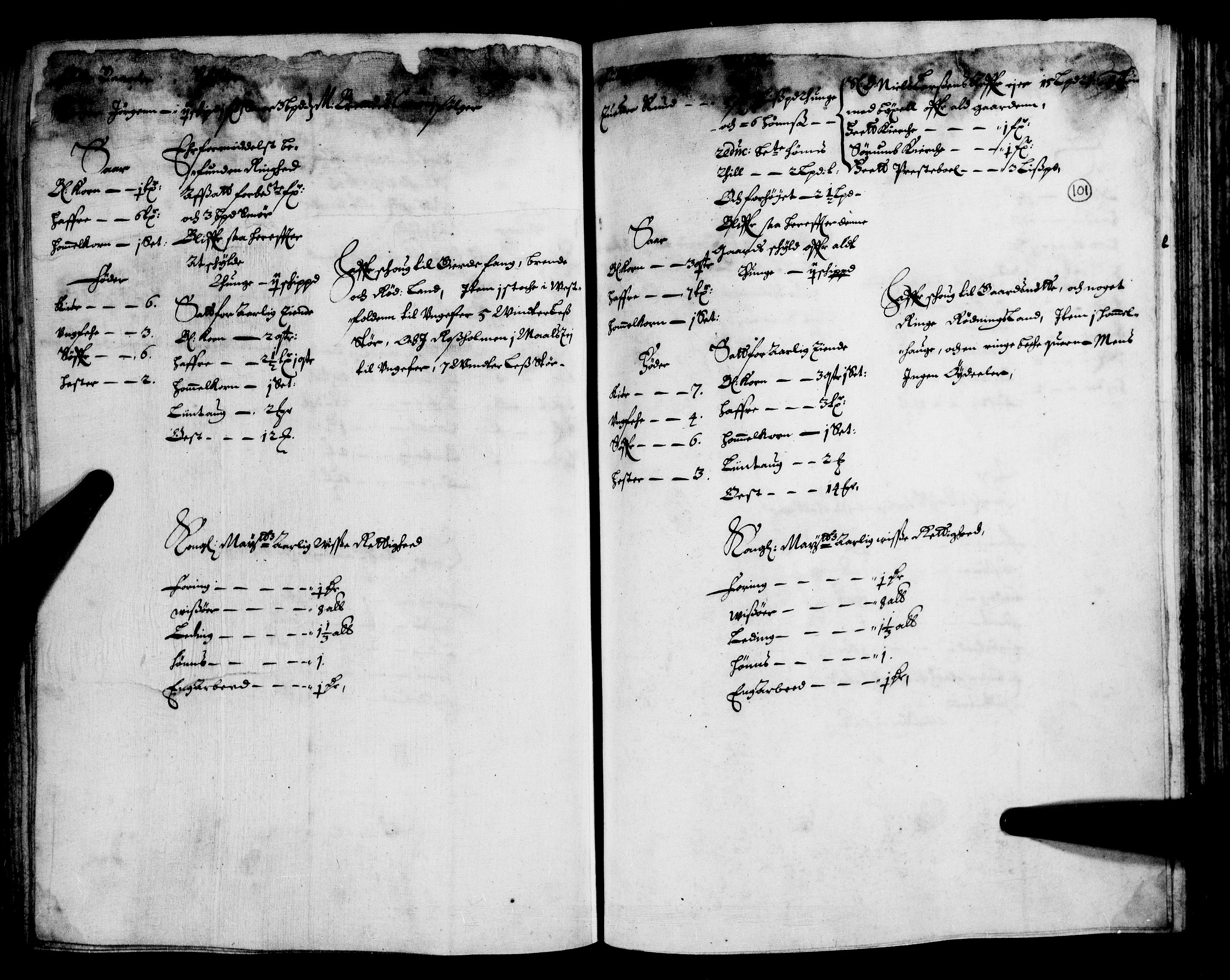 Rentekammeret inntil 1814, Realistisk ordnet avdeling, AV/RA-EA-4070/N/Nb/Nba/L0007: Nedre Romerike fogderi, 1. del, 1666, p. 100b-101a
