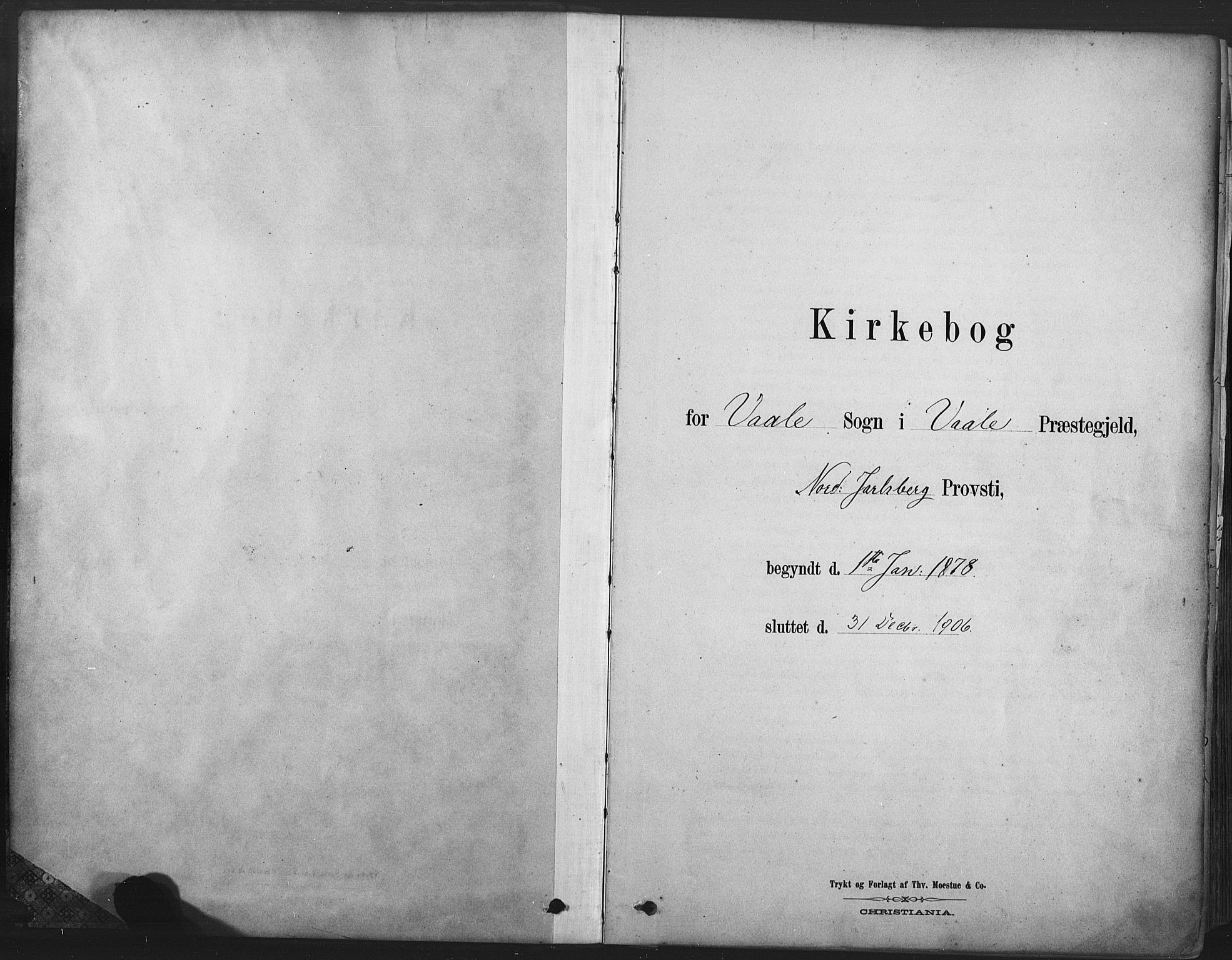 Våle kirkebøker, SAKO/A-334/F/Fa/L0011: Parish register (official) no. I 11, 1878-1906