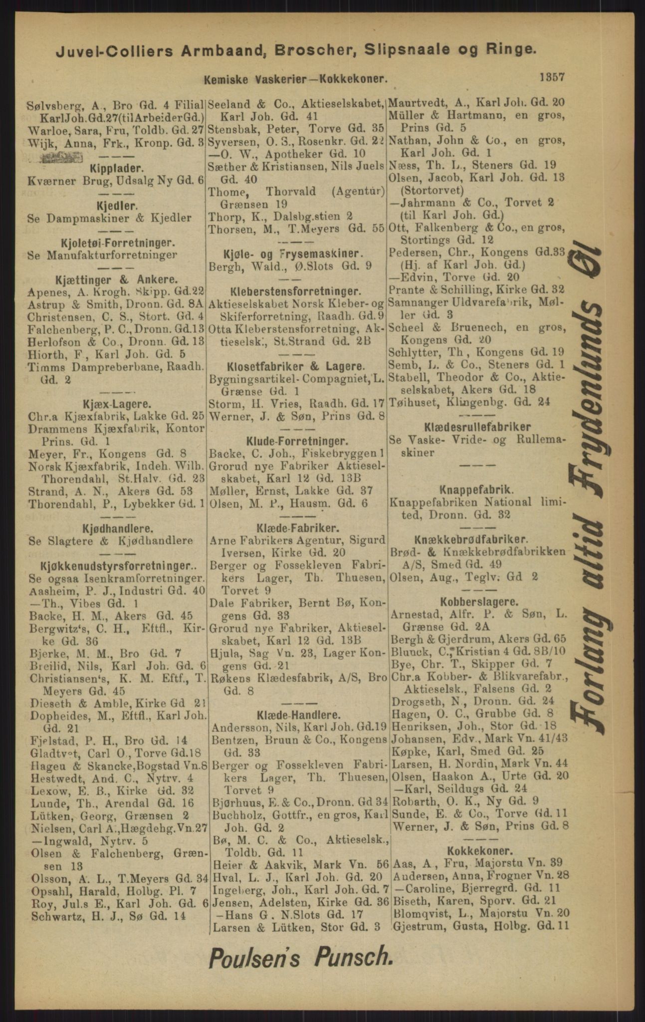 Kristiania/Oslo adressebok, PUBL/-, 1902, p. 1357