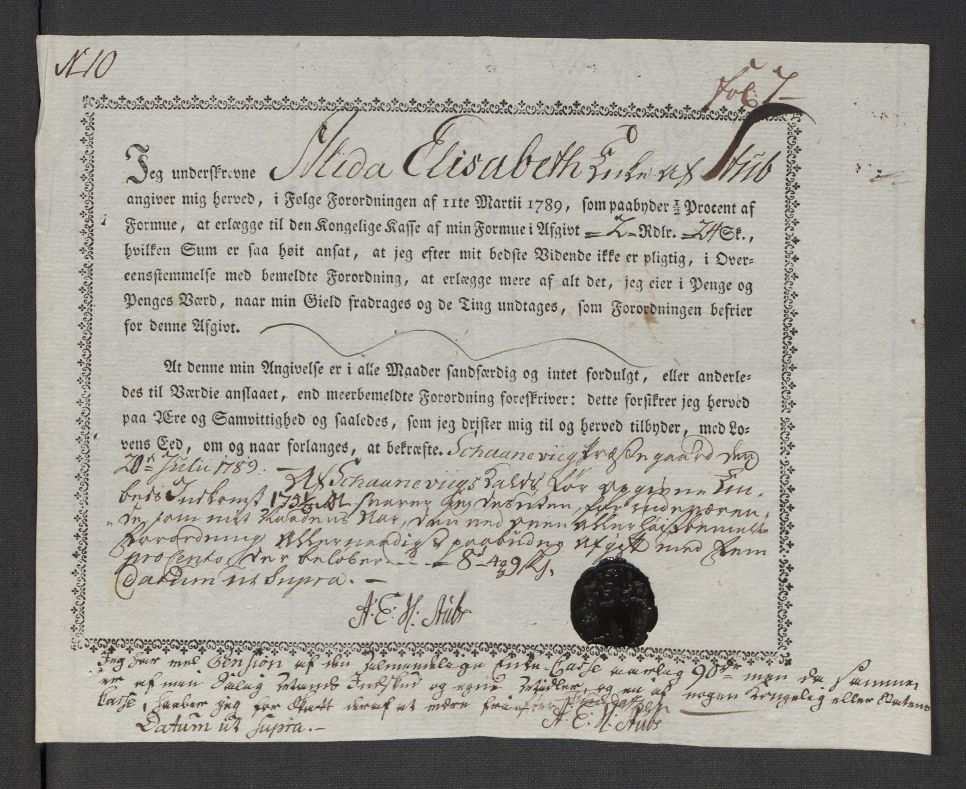 Rentekammeret inntil 1814, Reviderte regnskaper, Mindre regnskaper, AV/RA-EA-4068/Rf/Rfe/L0049: Sunnhordland og Hardanger fogderi, Sunnmøre fogderi, 1789, p. 302