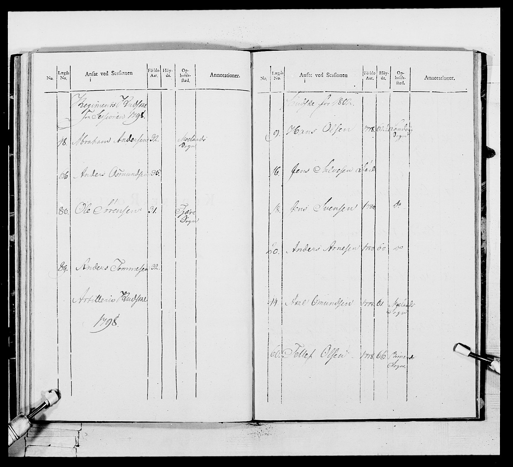 Generalitets- og kommissariatskollegiet, Det kongelige norske kommissariatskollegium, AV/RA-EA-5420/E/Eh/L0110: Vesterlenske nasjonale infanteriregiment, 1810, p. 173