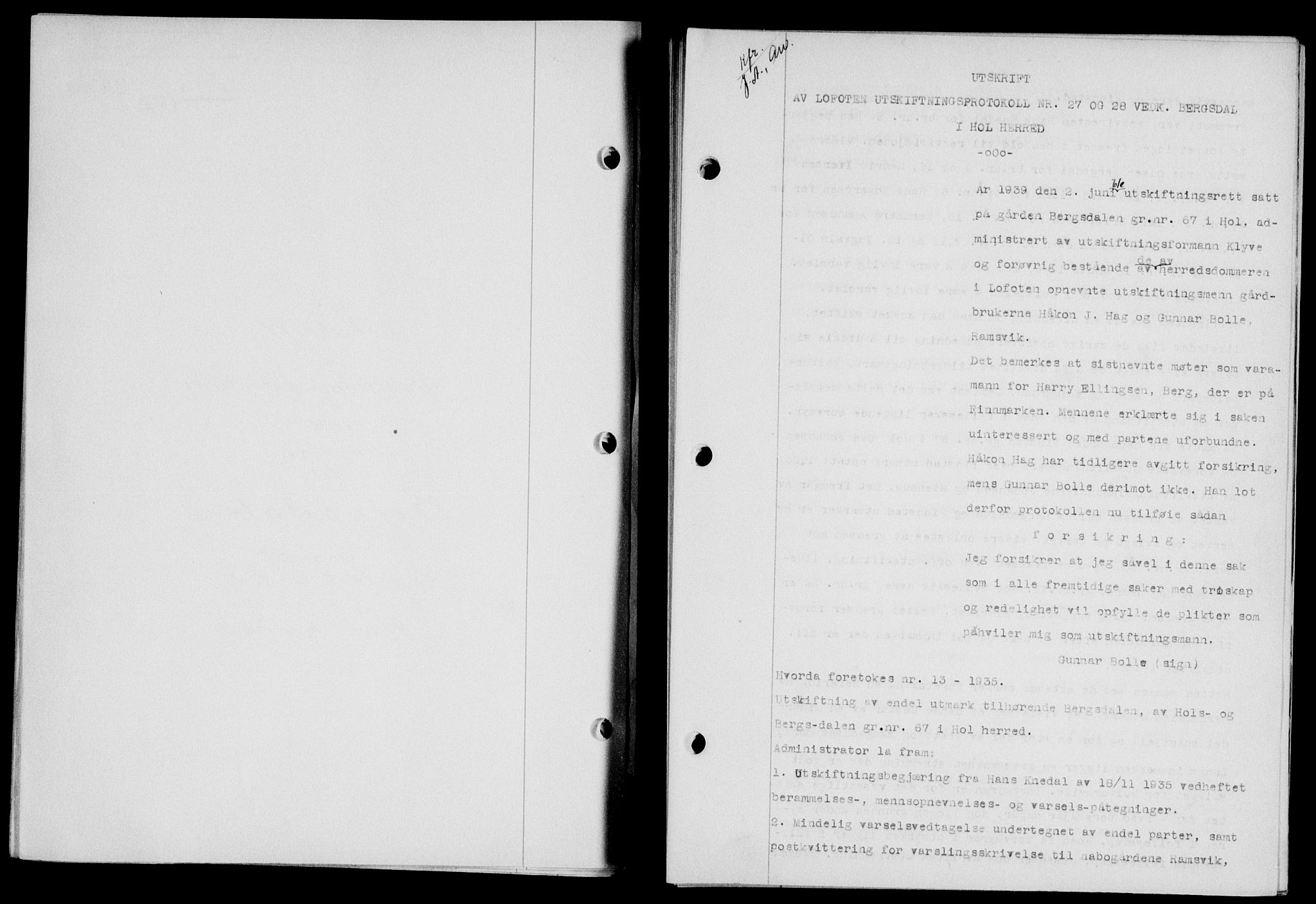 Lofoten sorenskriveri, SAT/A-0017/1/2/2C/L0013a: Mortgage book no. 13a, 1944-1946, Diary no: : 1336/1944