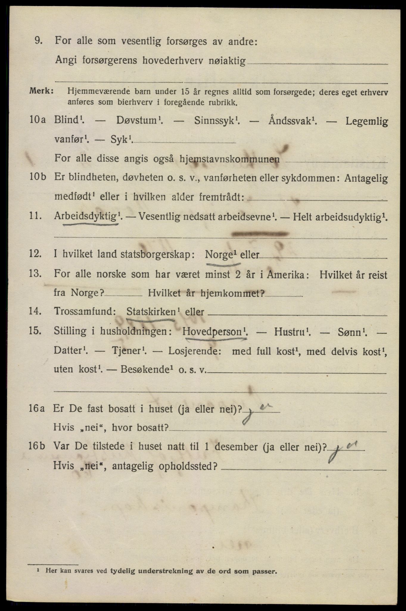 SAO, 1920 census for Kristiania, 1920, p. 527356