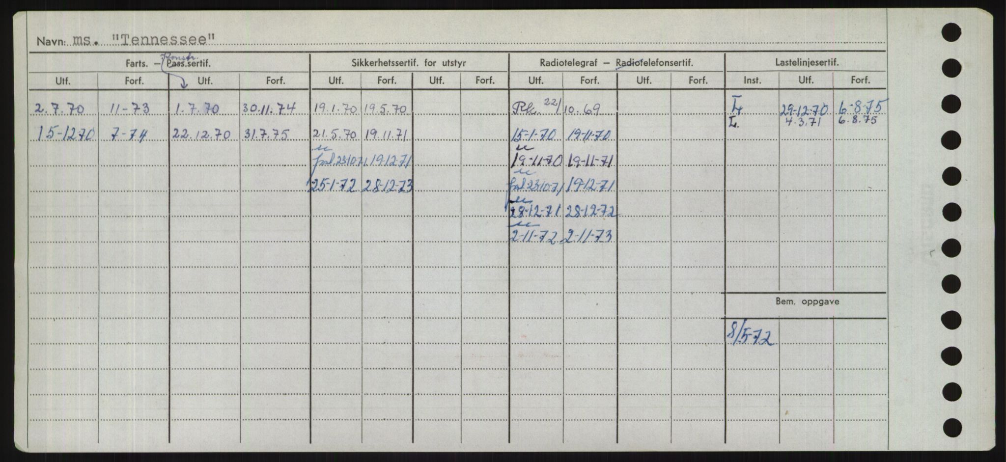 Sjøfartsdirektoratet med forløpere, Skipsmålingen, AV/RA-S-1627/H/Hd/L0038: Fartøy, T-Th, p. 432