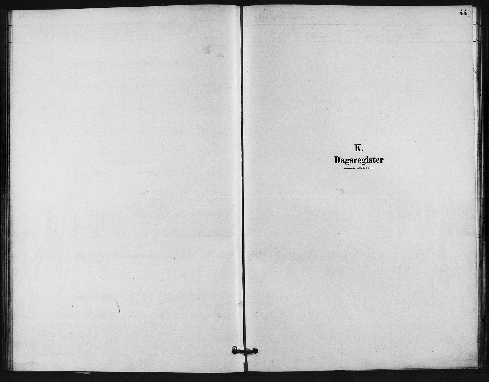 Kampen prestekontor Kirkebøker, SAO/A-10853/F/Fb/L0001: Parish register (official) no. II 1, 1880-1911, p. 44