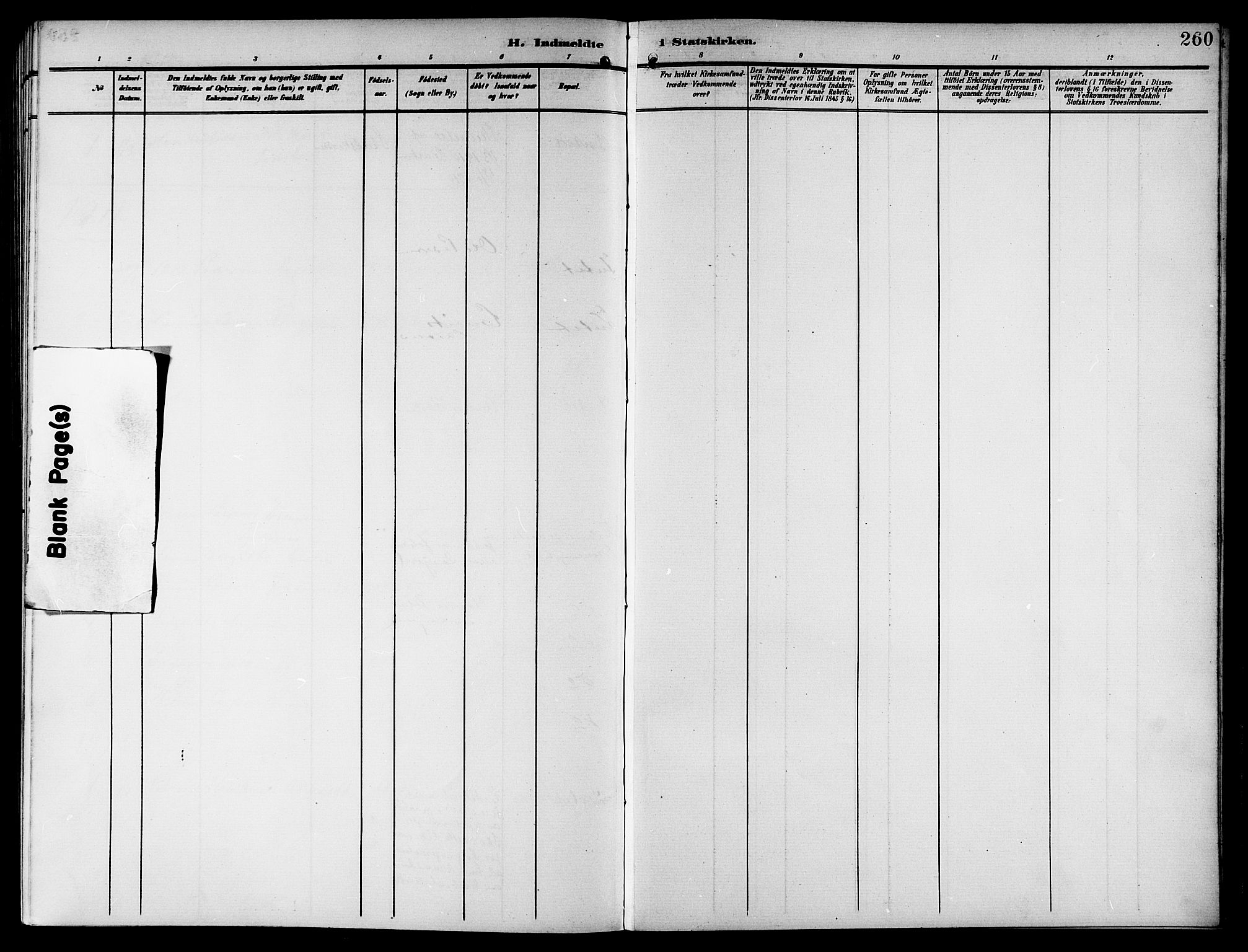 Ministerialprotokoller, klokkerbøker og fødselsregistre - Nordland, AV/SAT-A-1459/846/L0655: Parish register (copy) no. 846C05, 1902-1916, p. 260