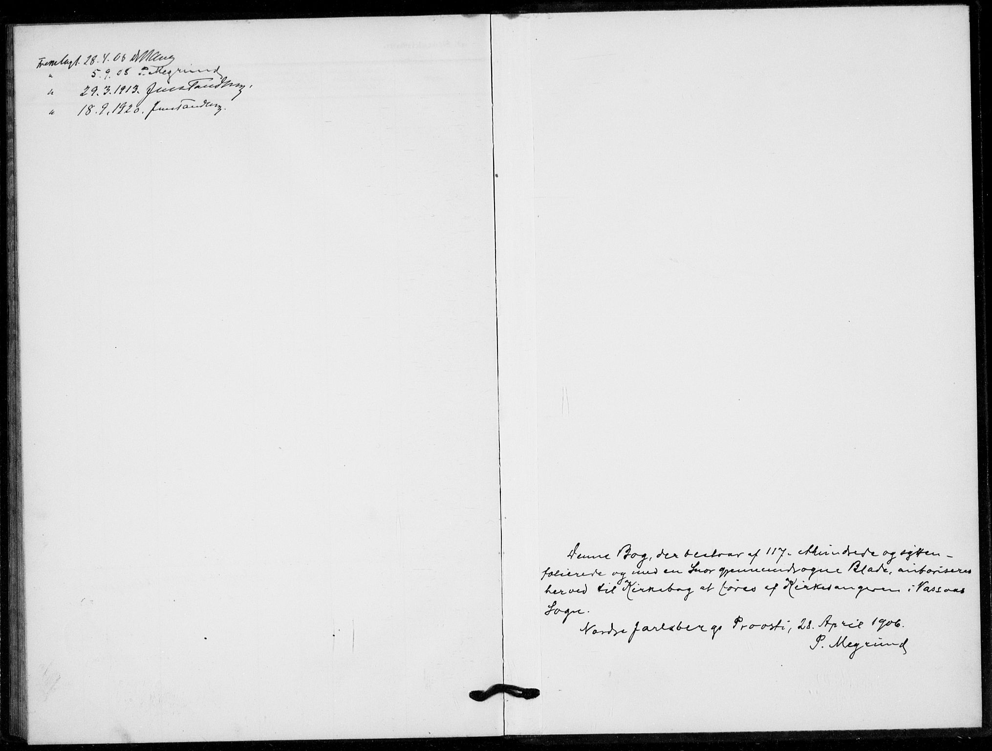 Hof kirkebøker, SAKO/A-64/G/Gb/L0003: Parish register (copy) no. II 3, 1902-1917