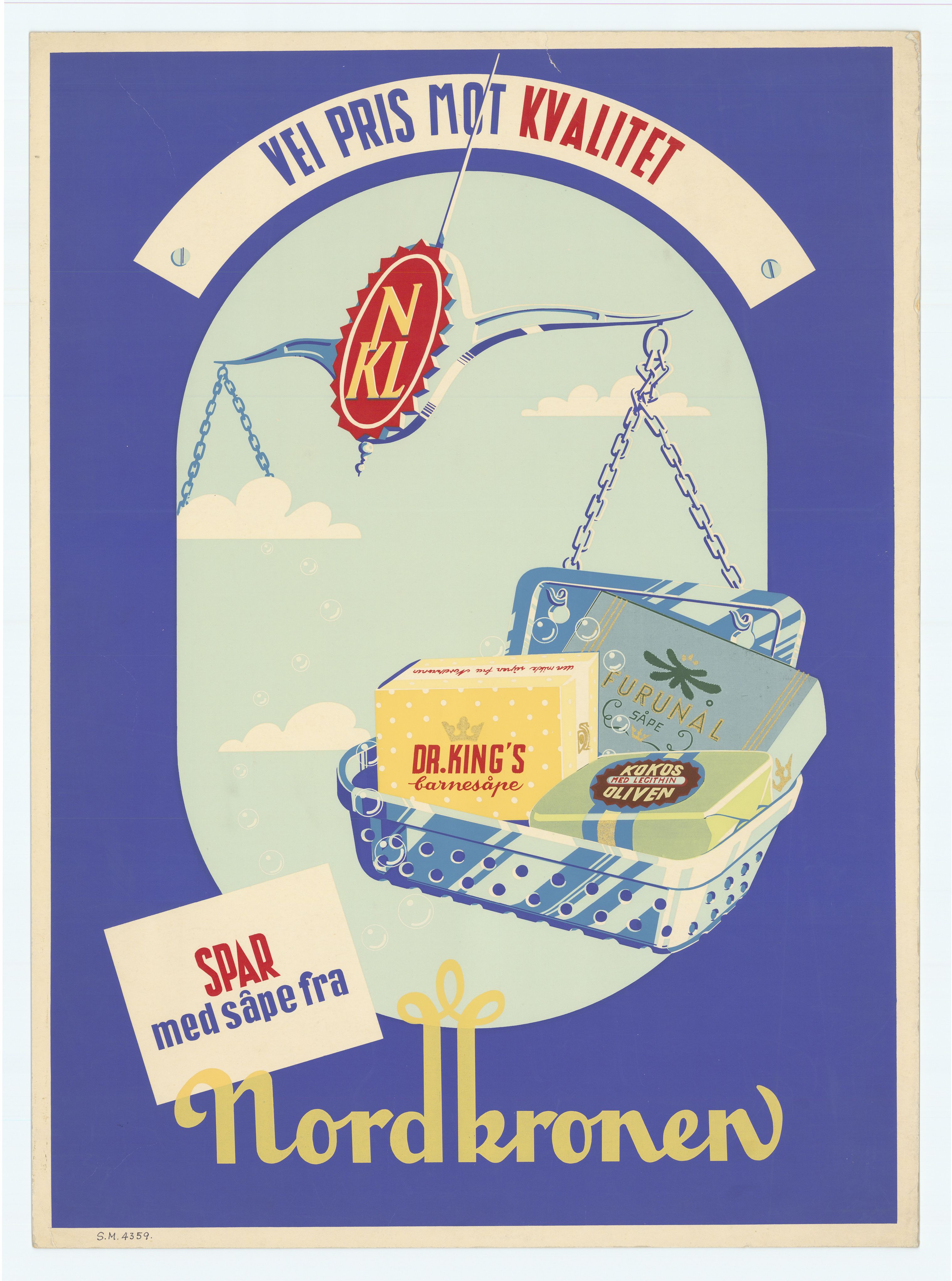 Coop NKL BA (Coop Norge SA), AV/RA-PA-1394/Y/L0010: Mappe med reklameplakater, 1900-2005, p. 8
