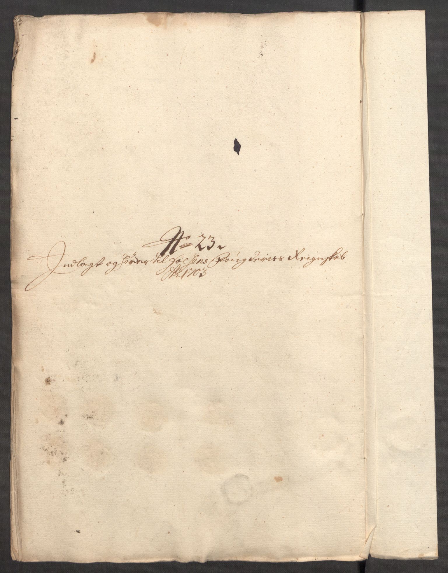 Rentekammeret inntil 1814, Reviderte regnskaper, Fogderegnskap, RA/EA-4092/R57/L3855: Fogderegnskap Fosen, 1702-1703, p. 376