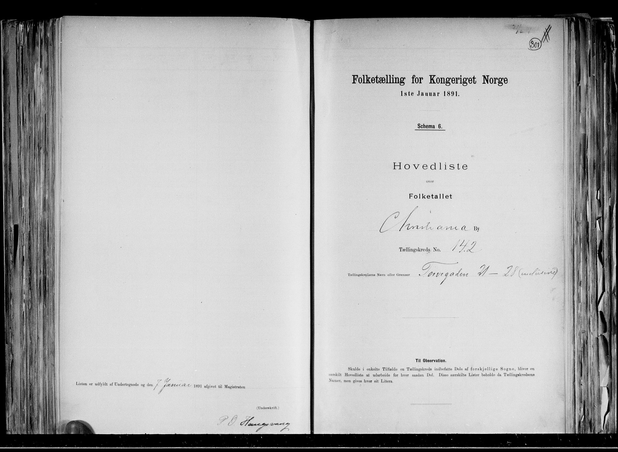 RA, 1891 census for 0301 Kristiania, 1891, p. 76165