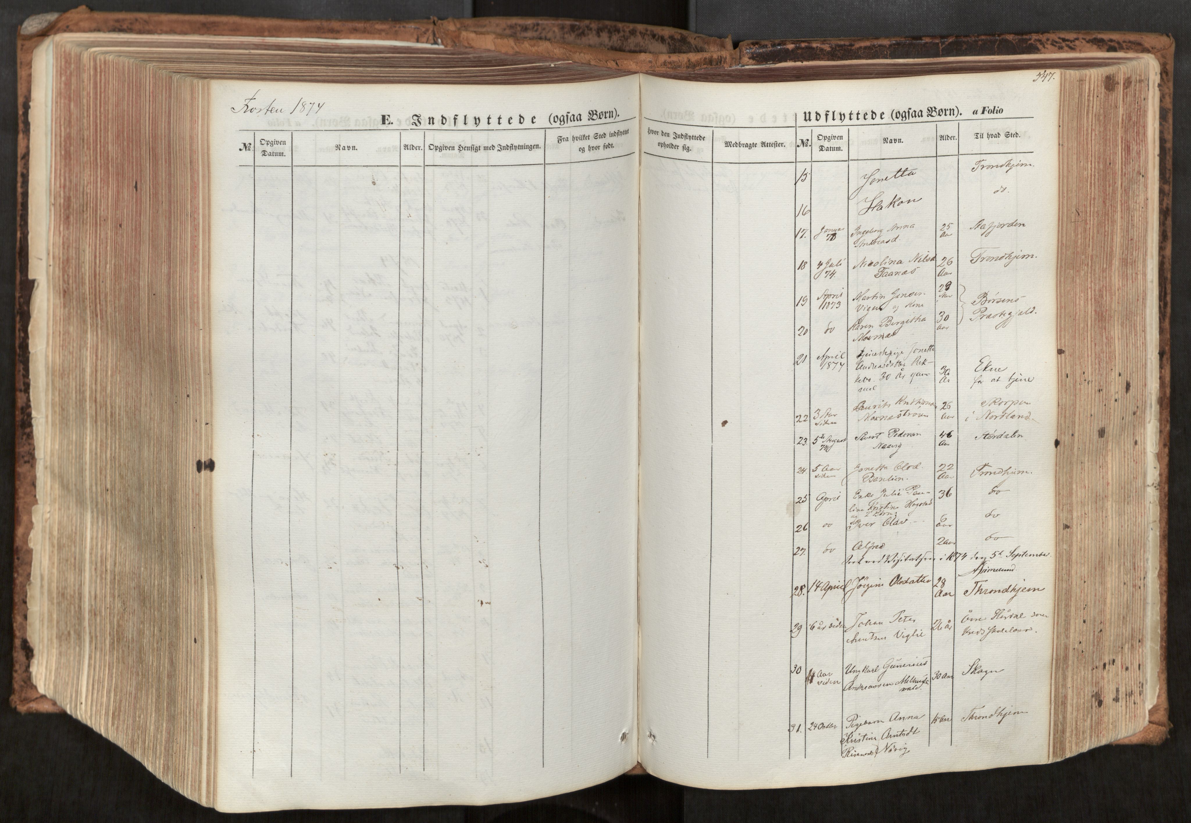 Ministerialprotokoller, klokkerbøker og fødselsregistre - Nord-Trøndelag, SAT/A-1458/713/L0116: Parish register (official) no. 713A07, 1850-1877, p. 547