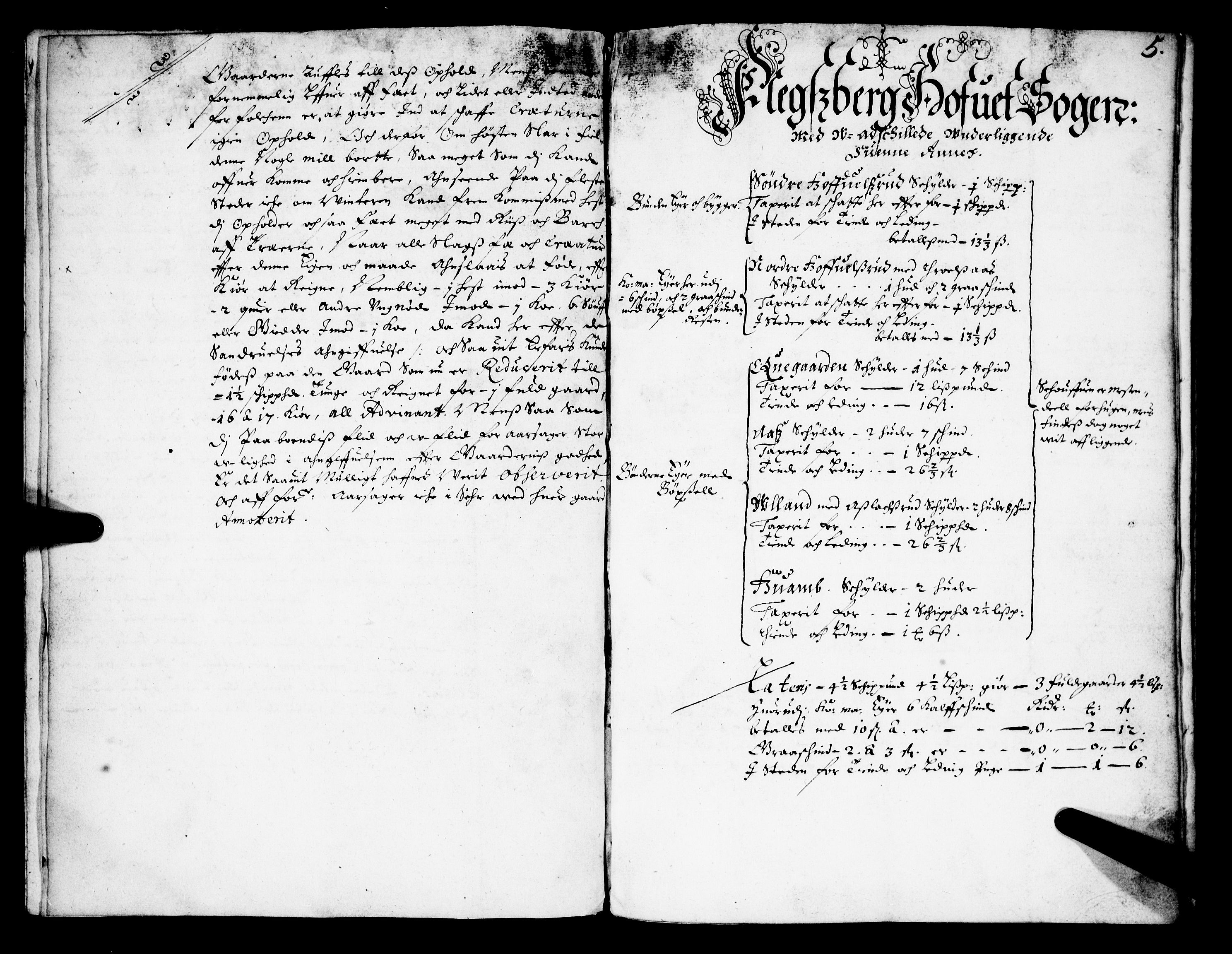 Rentekammeret inntil 1814, Realistisk ordnet avdeling, AV/RA-EA-4070/N/Nb/Nba/L0027: Numedal, 1668, p. 4b-5a