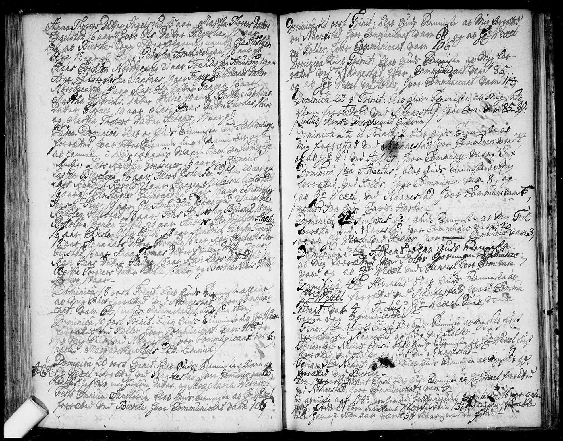 Nannestad prestekontor Kirkebøker, AV/SAO-A-10414a/F/Fa/L0004: Parish register (official) no. I 4, 1716-1753