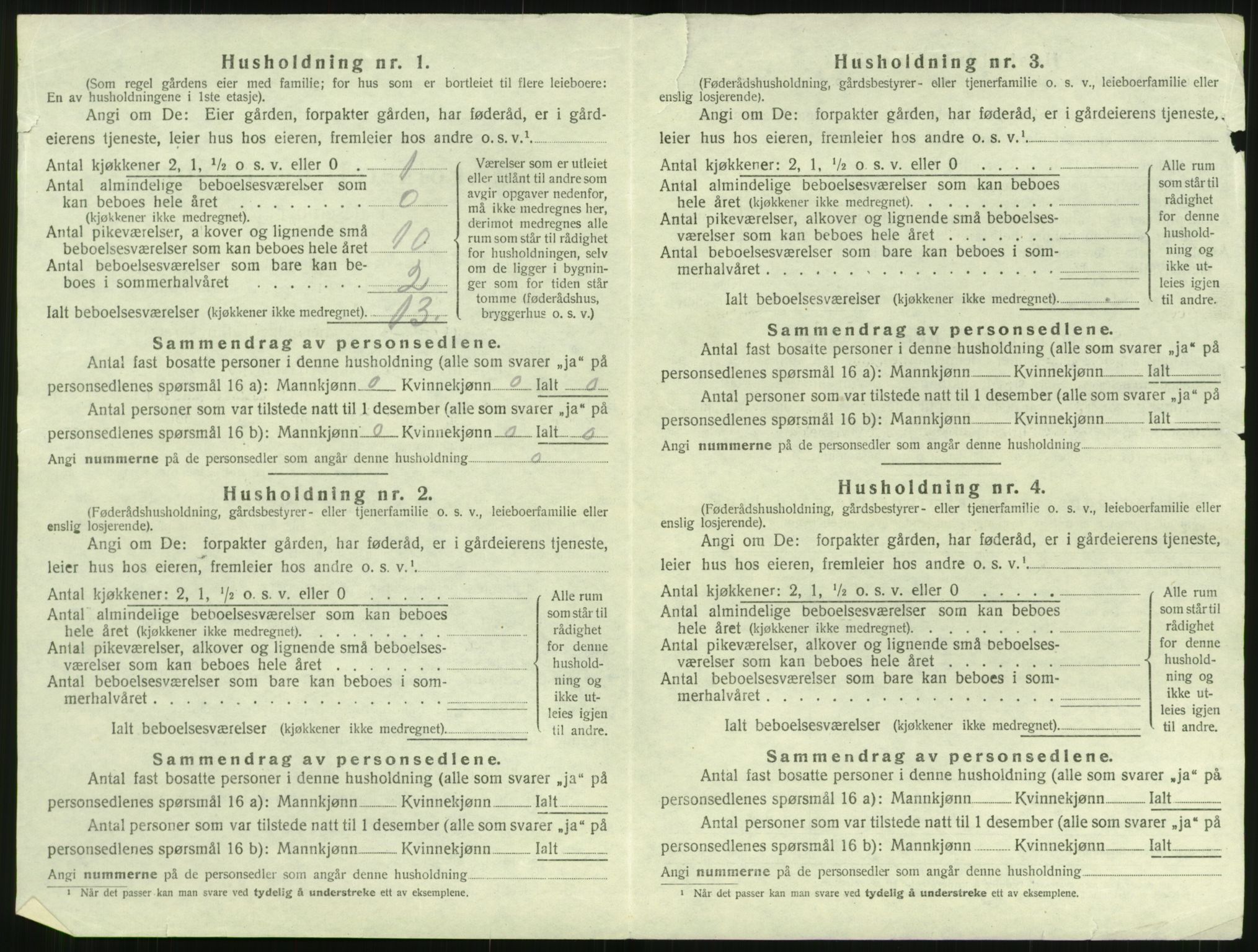SAT, 1920 census for Sunndal, 1920, p. 791