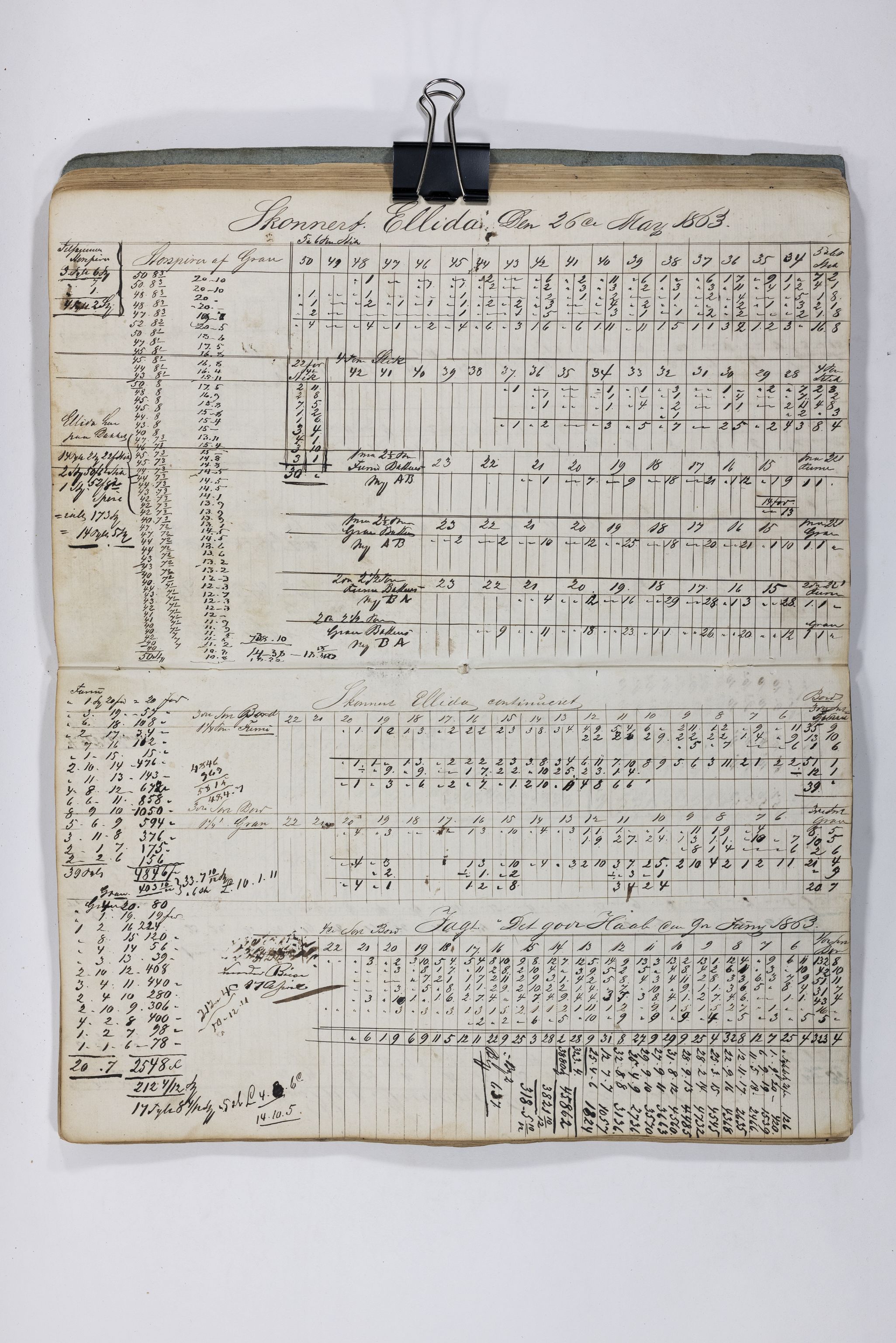 Blehr/ Kjellestad, TEMU/TGM-A-1212/E/Eb/L0009: Ladnings Liste, 1862, p. 30