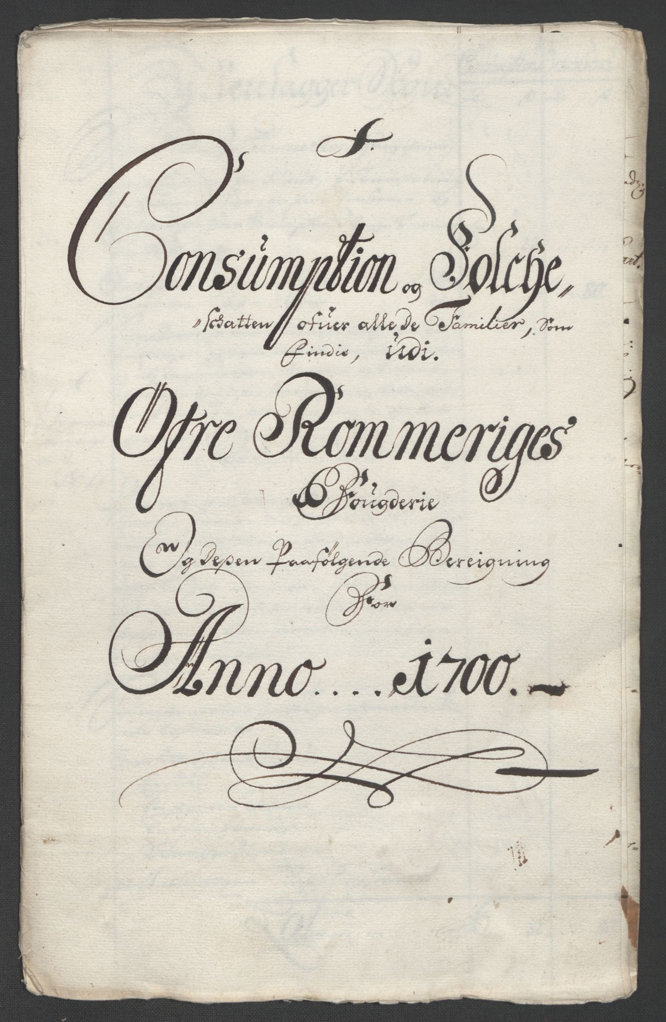 Rentekammeret inntil 1814, Reviderte regnskaper, Fogderegnskap, AV/RA-EA-4092/R12/L0712: Fogderegnskap Øvre Romerike, 1700, p. 275