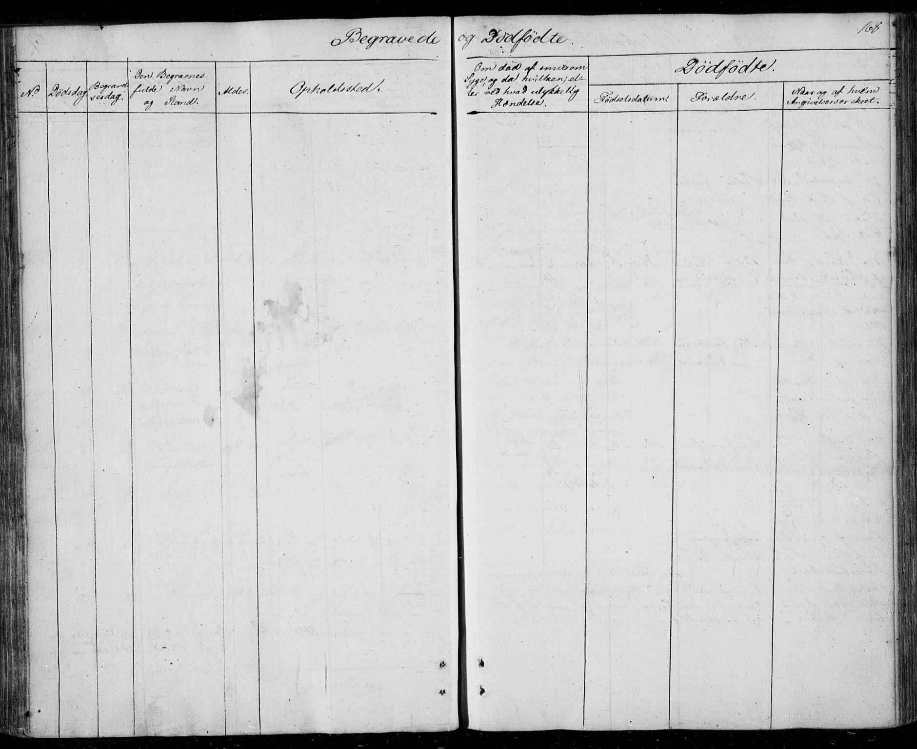 Gjerpen kirkebøker, AV/SAKO-A-265/F/Fa/L0005: Parish register (official) no. I 5, 1823-1829, p. 168