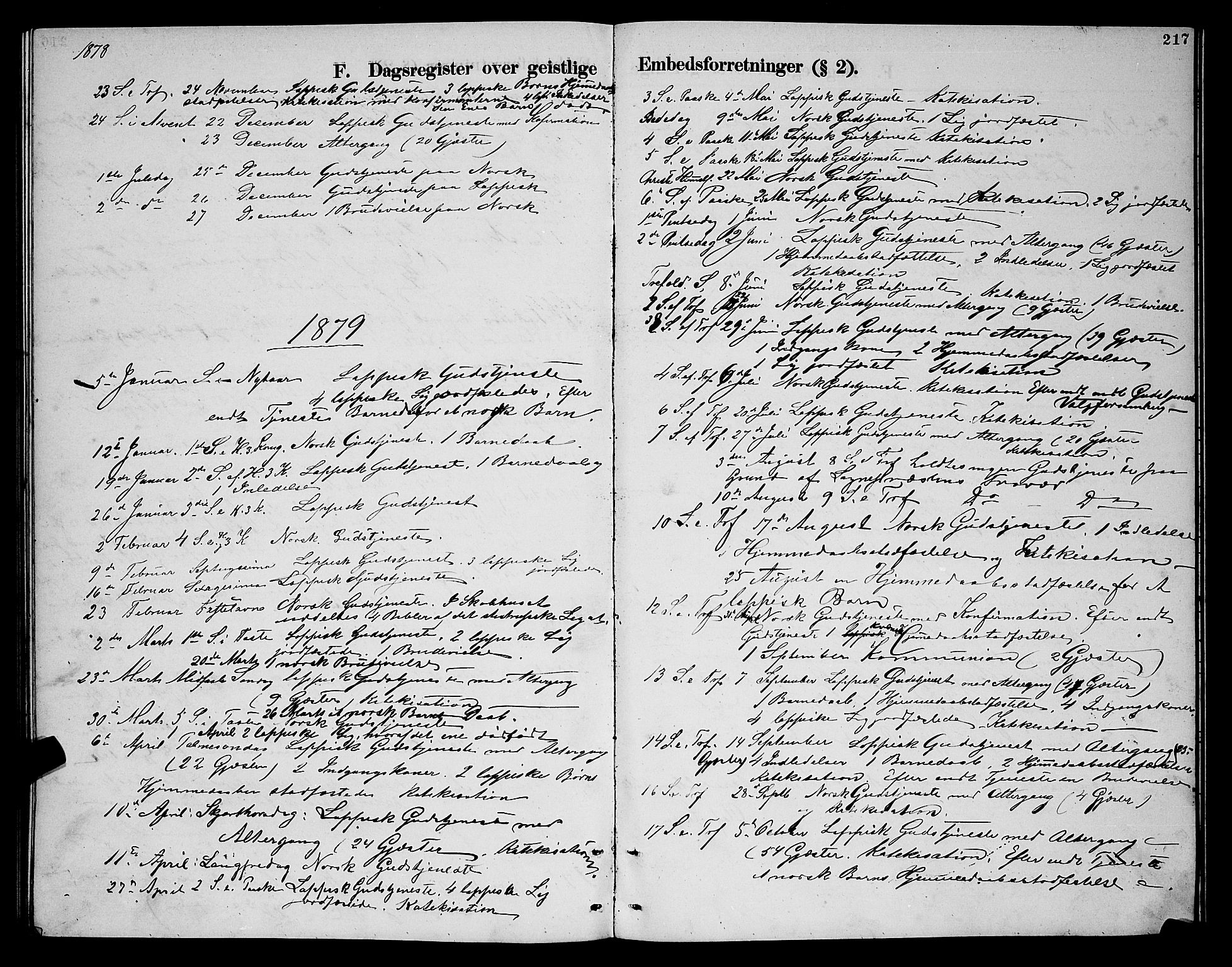 Nesseby sokneprestkontor, SATØ/S-1330/H/Hb/L0004klokker: Parish register (copy) no. 4, 1877-1884, p. 217
