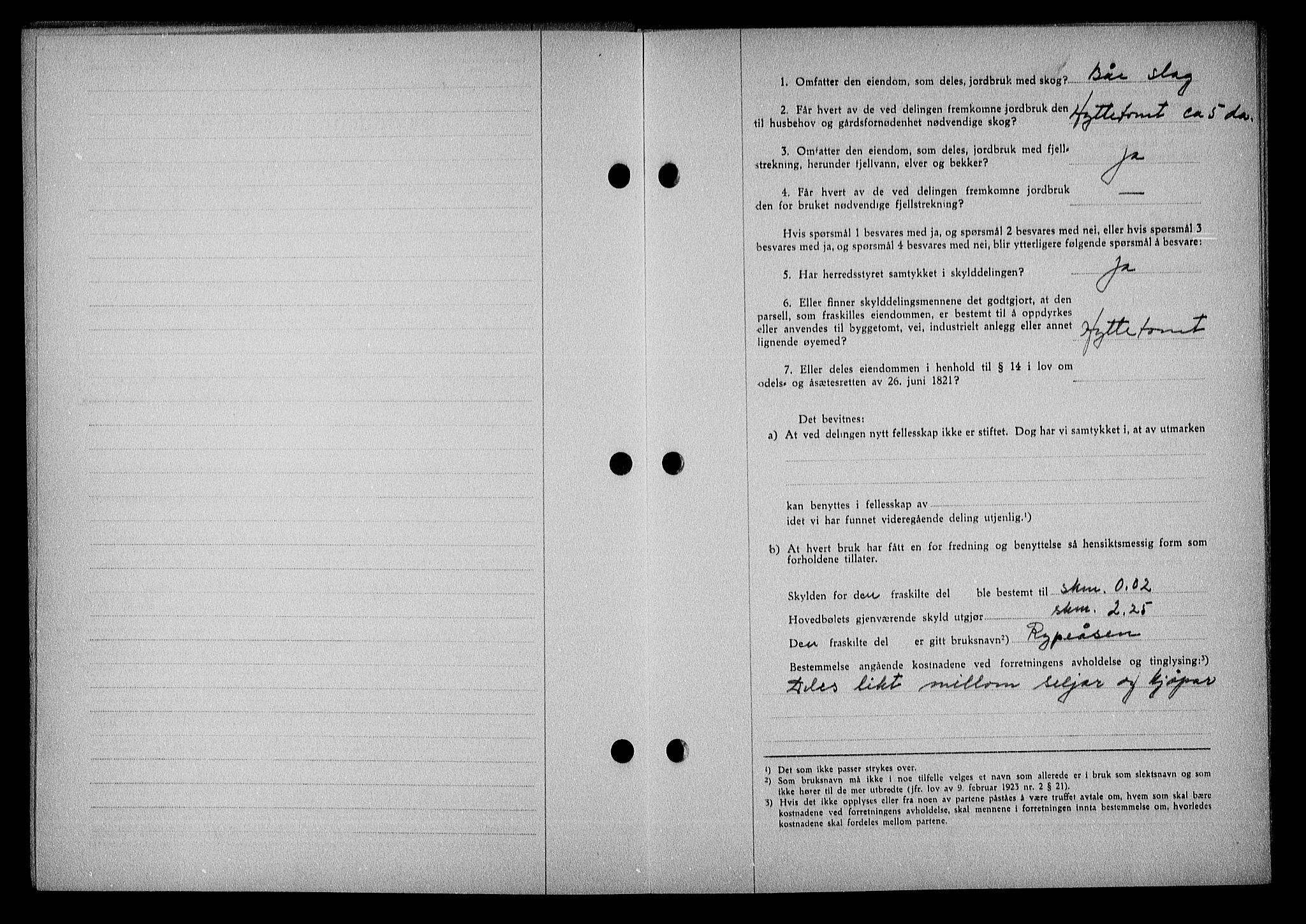 Nedenes sorenskriveri, AV/SAK-1221-0006/G/Gb/Gba/L0049: Mortgage book no. A-III, 1941-1942, Diary no: : 360/1942