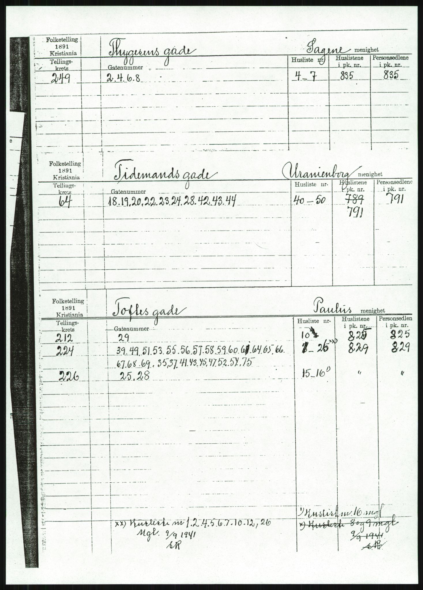 RA, 1891 census for 0301 Kristiania, 1891, p. 120