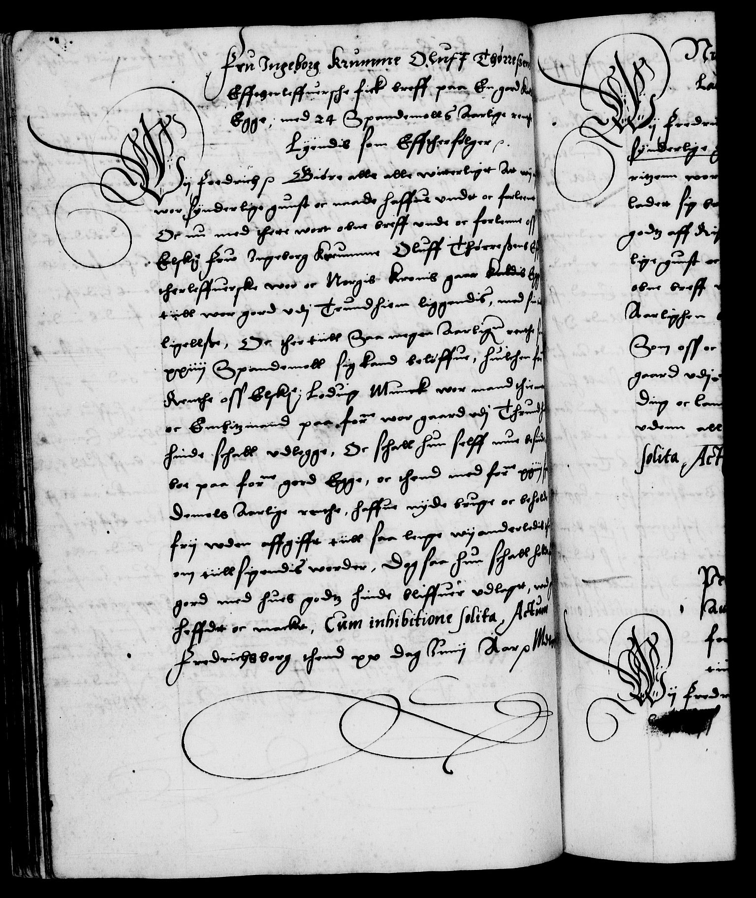 Danske Kanselli 1572-1799, RA/EA-3023/F/Fc/Fca/Fcaa/L0001: Norske registre (mikrofilm), 1572-1588, p. 97b