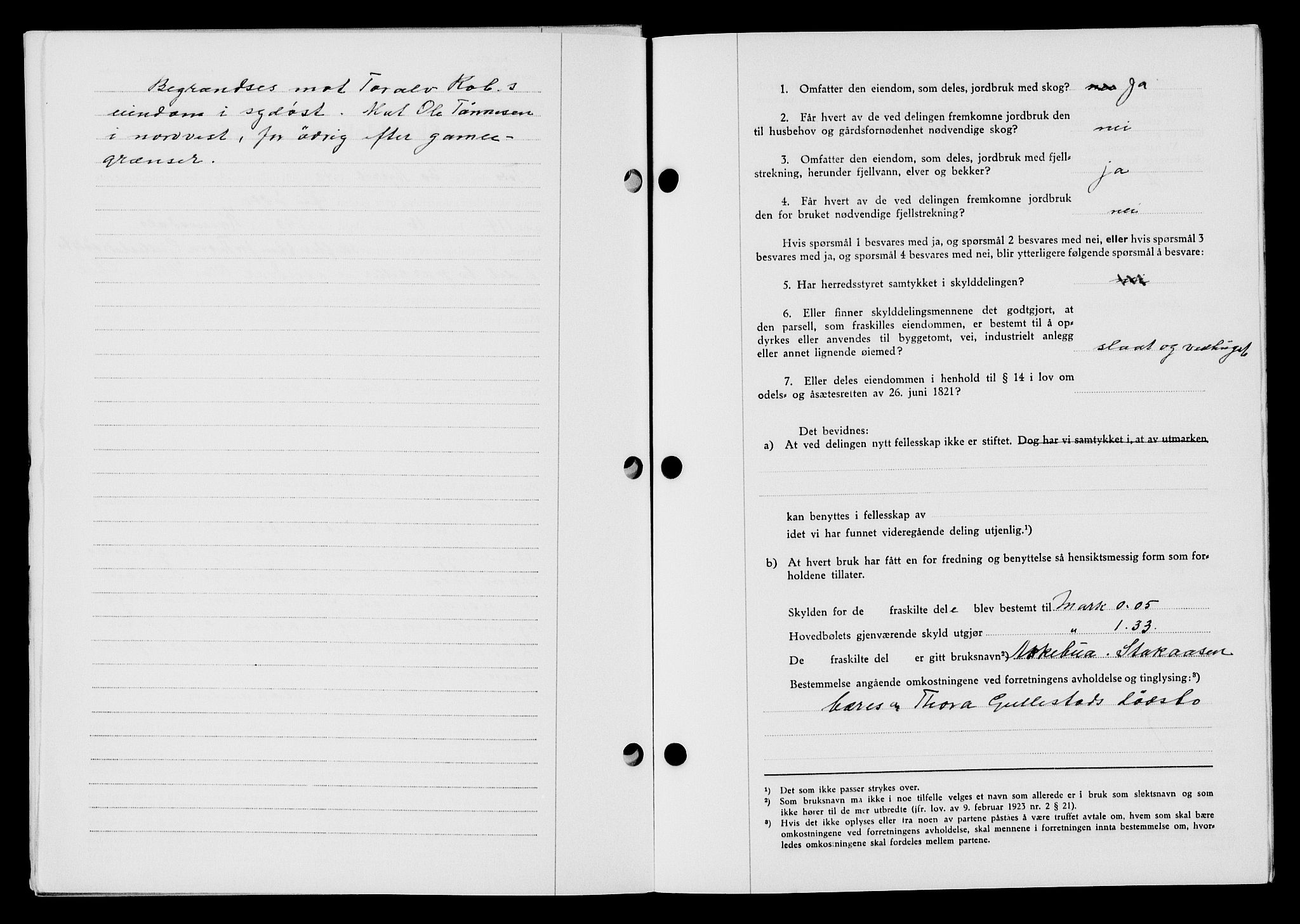 Flekkefjord sorenskriveri, SAK/1221-0001/G/Gb/Gba/L0057: Mortgage book no. A-5, 1941-1942, Diary no: : 316/1942