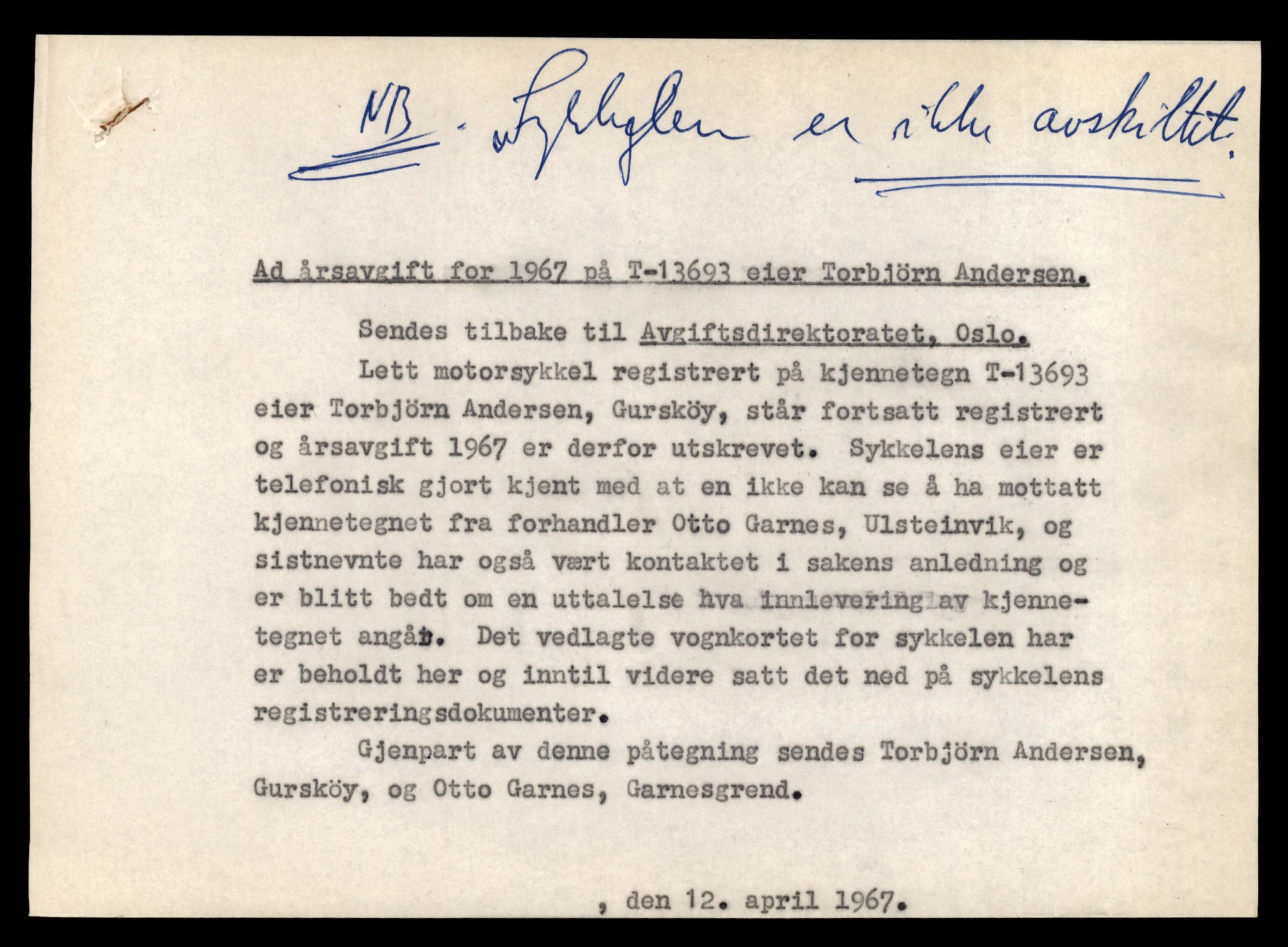 Møre og Romsdal vegkontor - Ålesund trafikkstasjon, AV/SAT-A-4099/F/Fe/L0040: Registreringskort for kjøretøy T 13531 - T 13709, 1927-1998, p. 2771