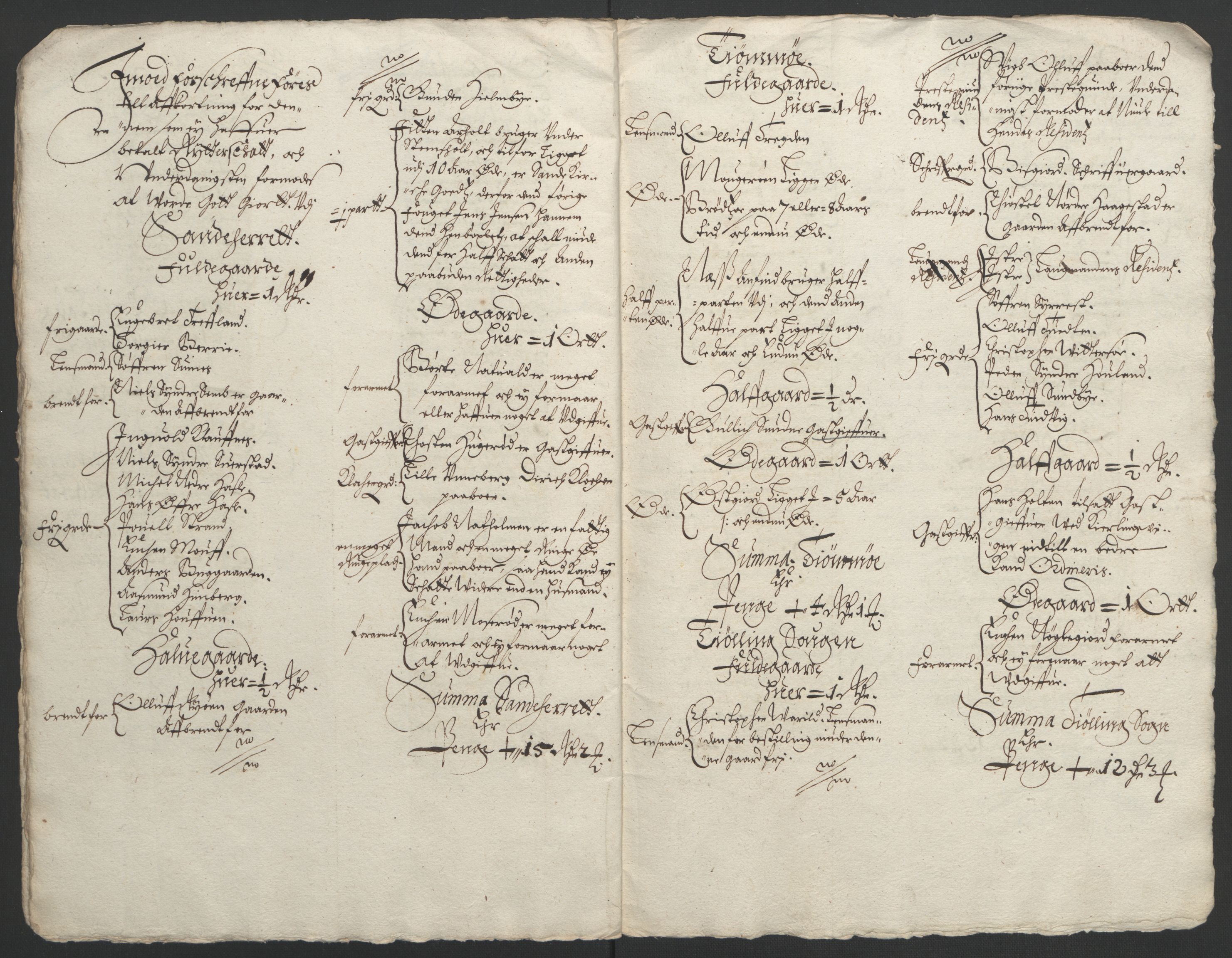 Rentekammeret inntil 1814, Reviderte regnskaper, Fogderegnskap, RA/EA-4092/R33/L1963: Fogderegnskap Larvik grevskap, 1662-1664, p. 164