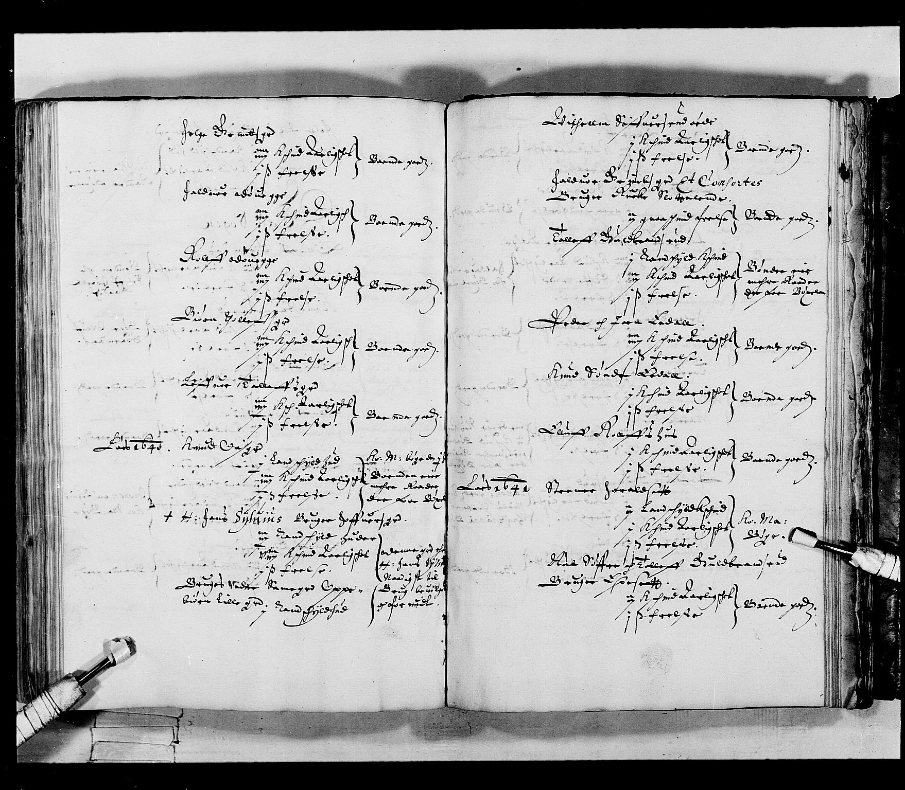 Stattholderembetet 1572-1771, AV/RA-EA-2870/Ek/L0019/0001: Jordebøker 1633-1658 / Jordebøker for Akershus len, 1642, p. 192