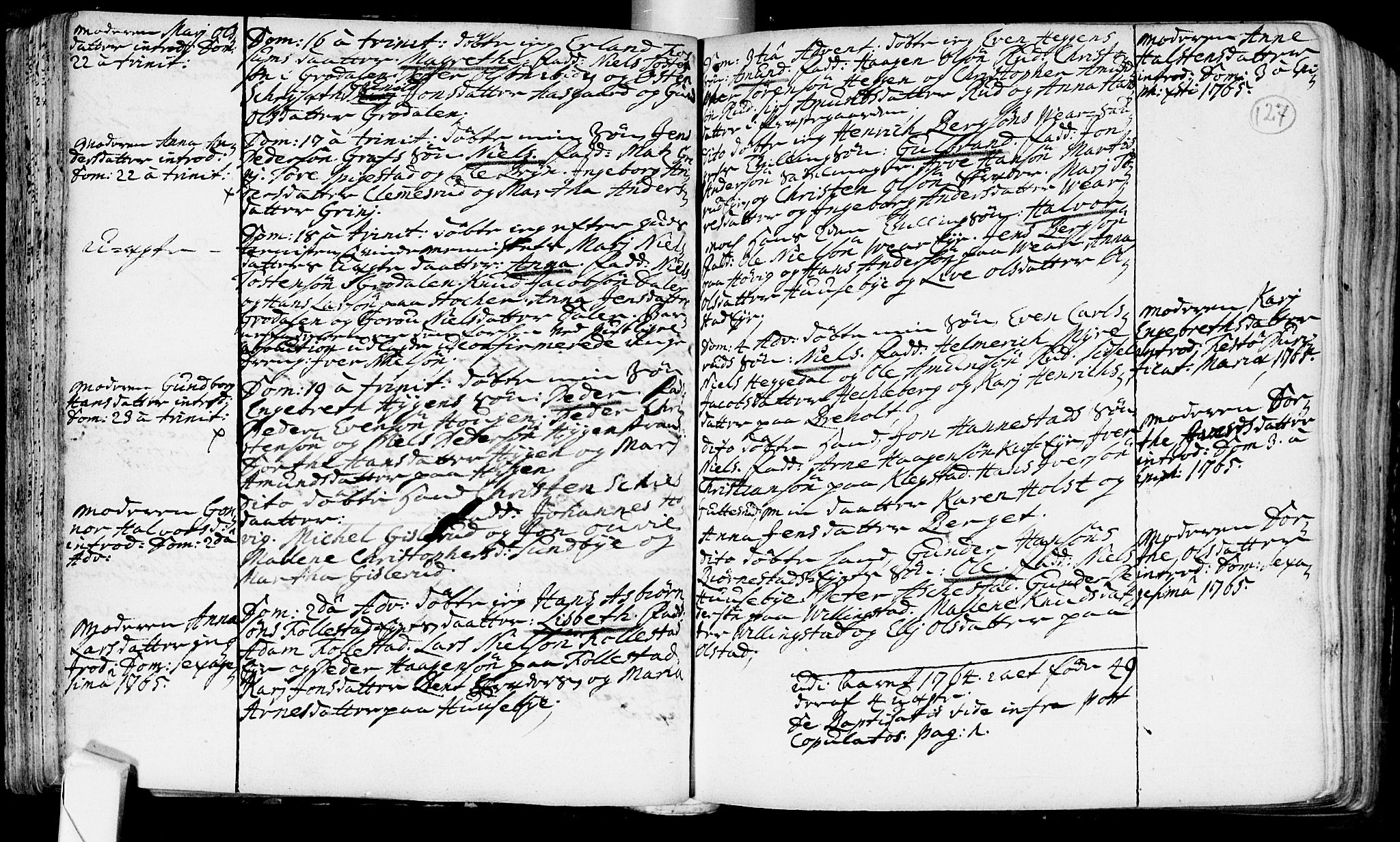 Røyken kirkebøker, AV/SAKO-A-241/F/Fa/L0002: Parish register (official) no. 2, 1731-1782, p. 127