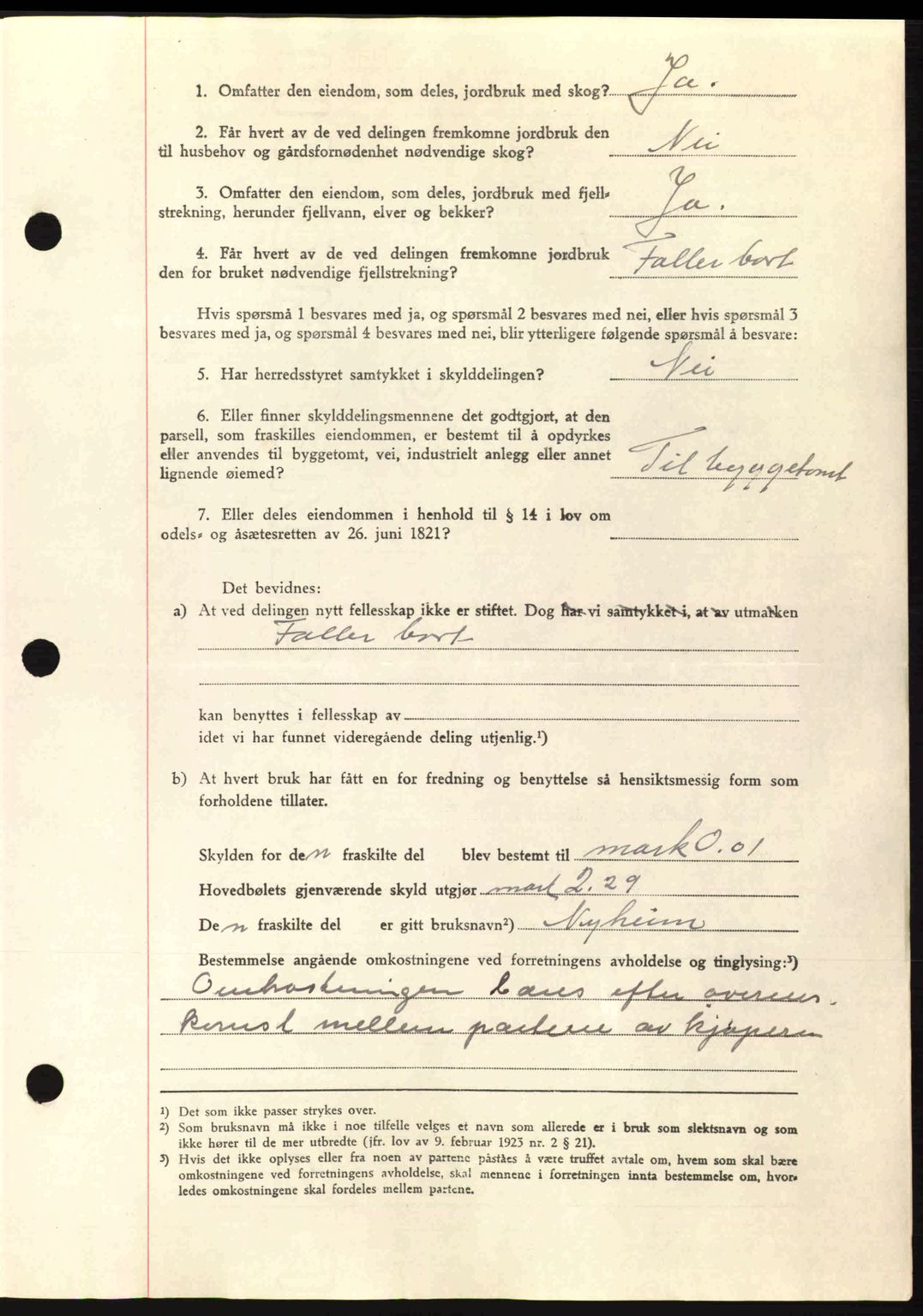 Romsdal sorenskriveri, AV/SAT-A-4149/1/2/2C: Mortgage book no. A10, 1941-1941, Diary no: : 1337/1941