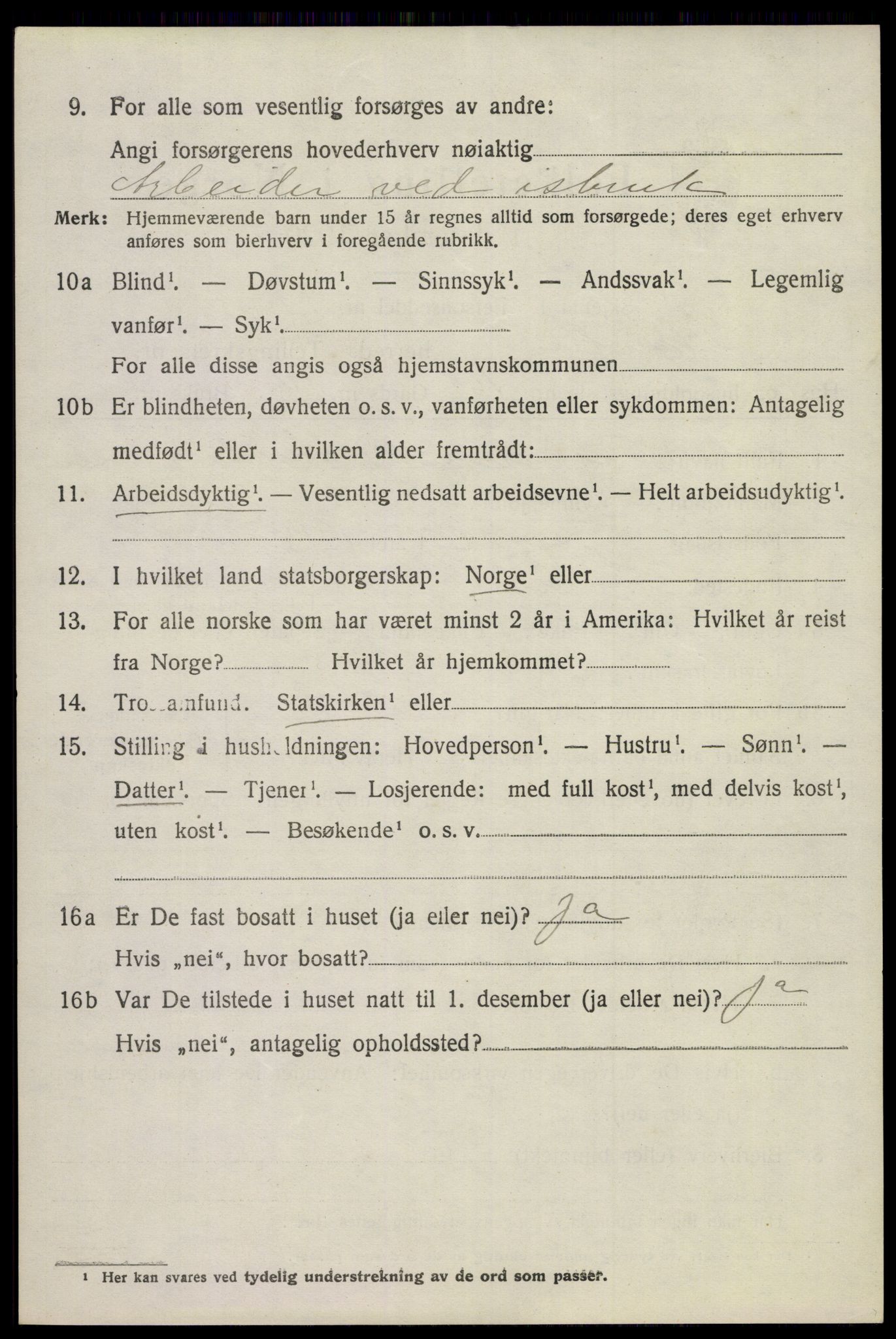 SAKO, 1920 census for Skåtøy, 1920, p. 5479