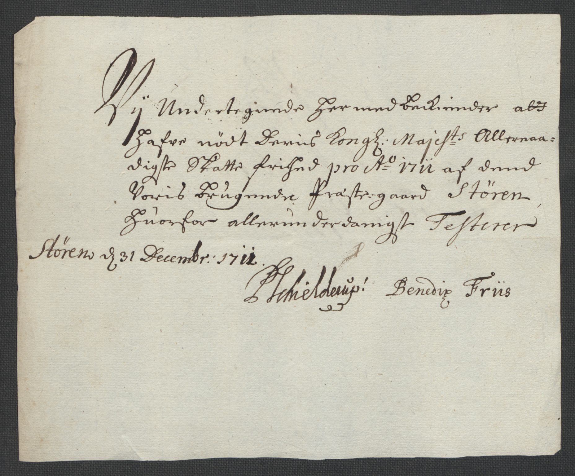 Rentekammeret inntil 1814, Reviderte regnskaper, Fogderegnskap, AV/RA-EA-4092/R60/L3962: Fogderegnskap Orkdal og Gauldal, 1711, p. 301