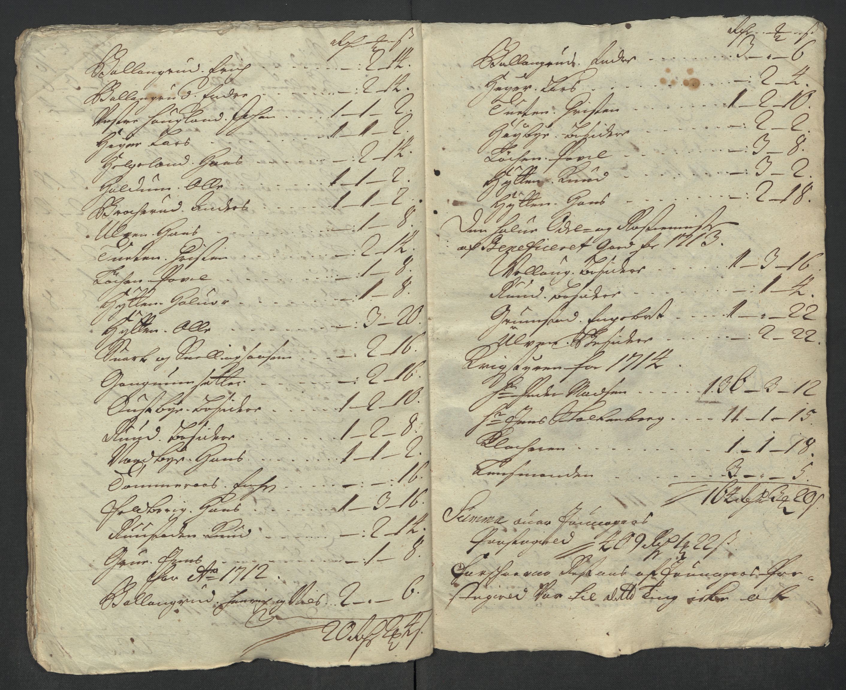 Rentekammeret inntil 1814, Reviderte regnskaper, Fogderegnskap, AV/RA-EA-4092/R18/L1313: Fogderegnskap Hadeland, Toten og Valdres, 1714, p. 222