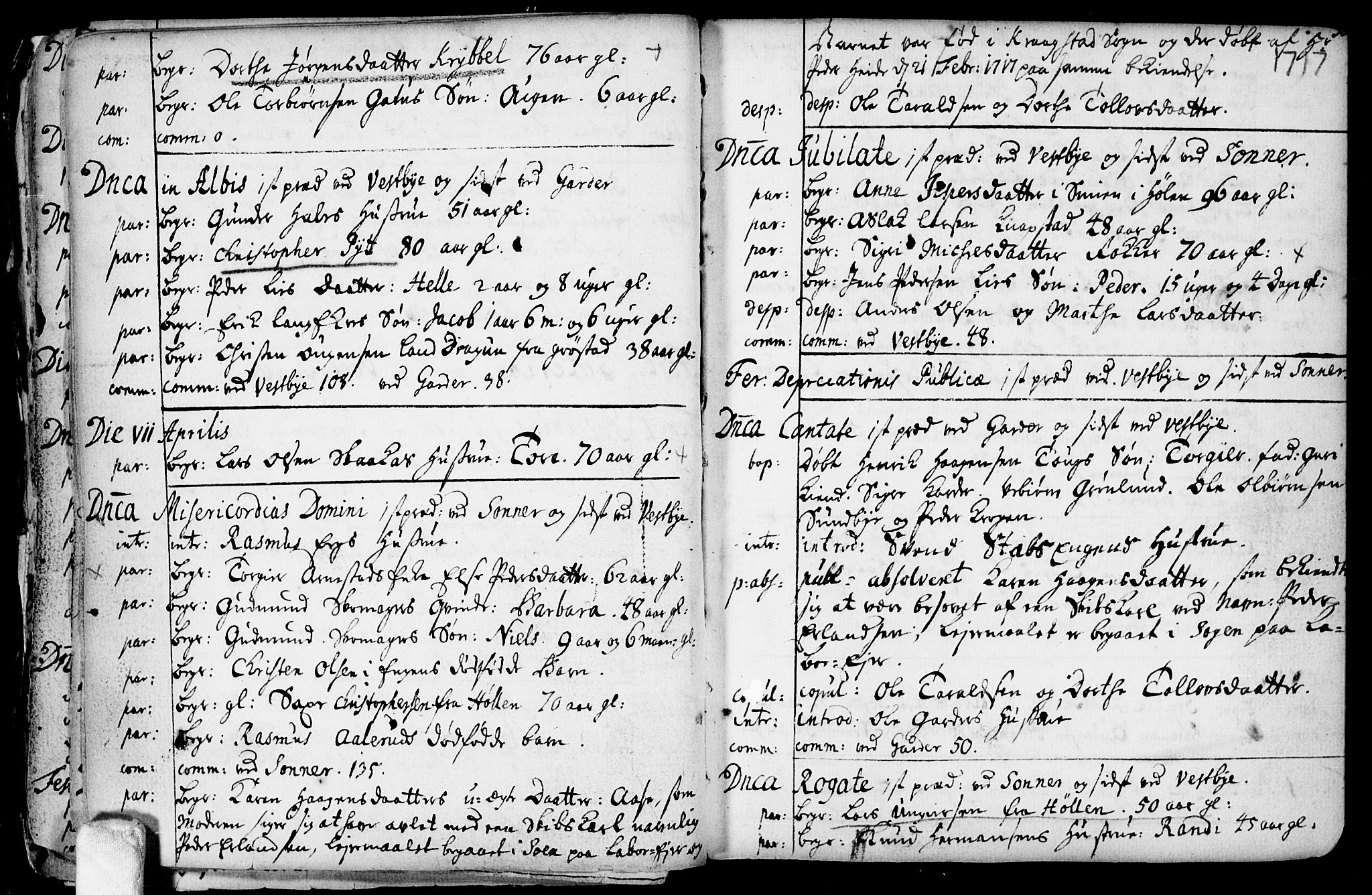 Vestby prestekontor Kirkebøker, AV/SAO-A-10893/F/Fa/L0001.b: Parish register (official) no. I 1B, 1714-1759, p. 35