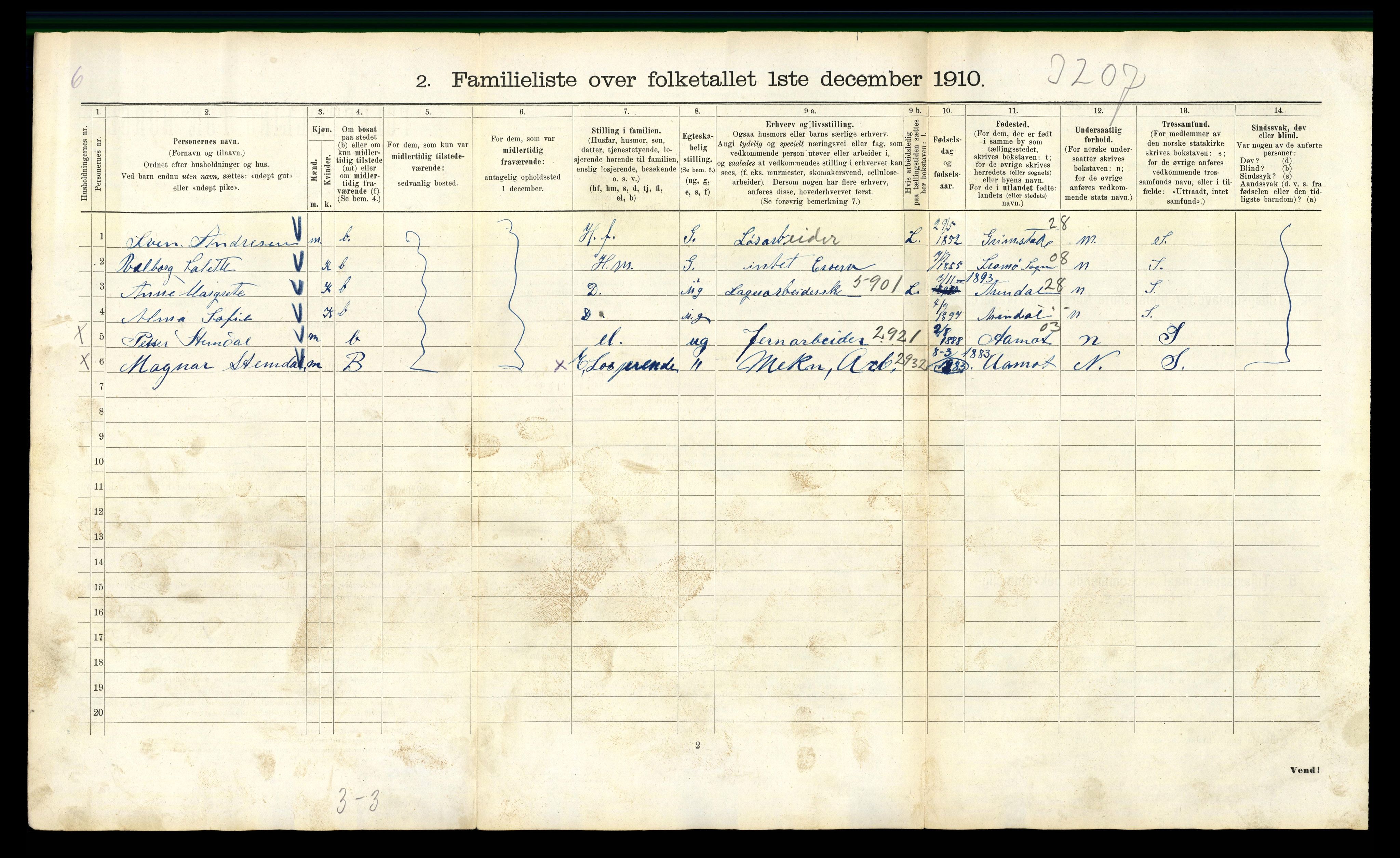 RA, 1910 census for Kristiania, 1910, p. 36672