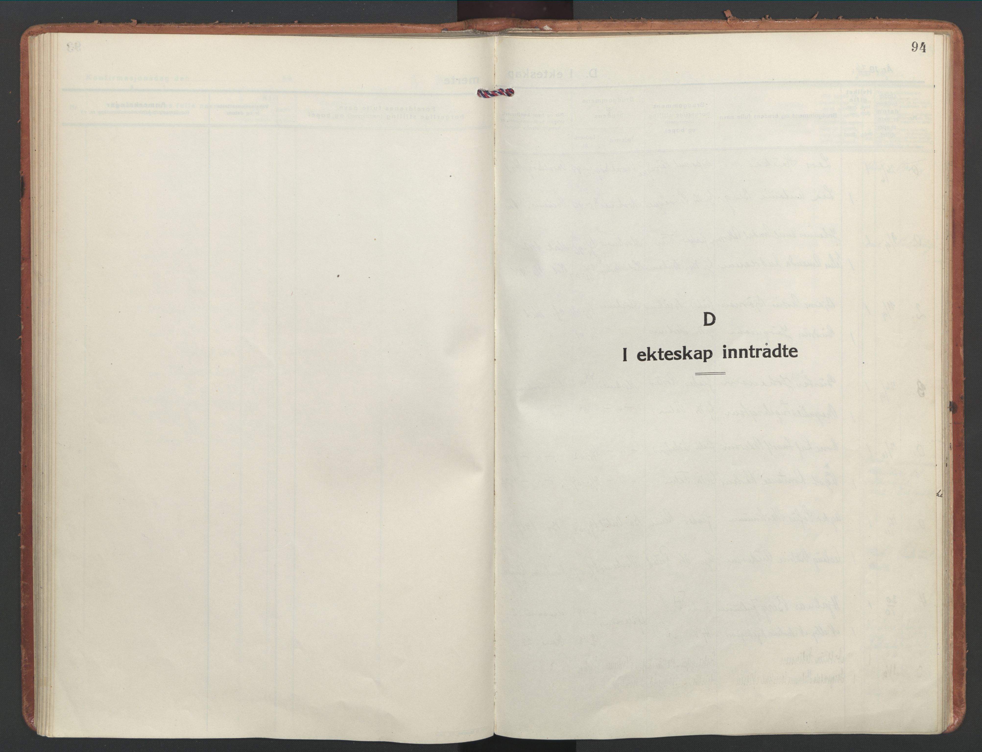 Ministerialprotokoller, klokkerbøker og fødselsregistre - Nordland, AV/SAT-A-1459/886/L1223: Parish register (official) no. 886A05, 1926-1938, p. 94
