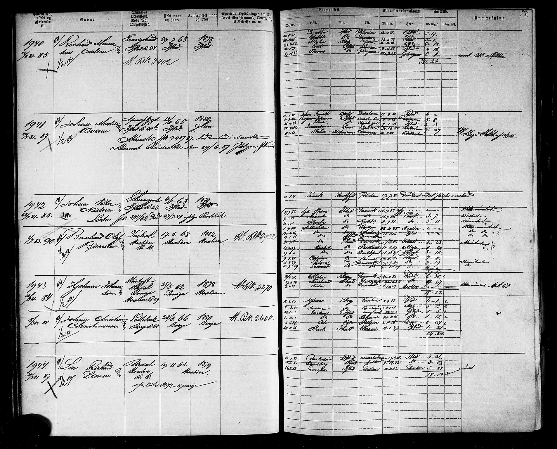 Fredrikstad mønstringskontor, AV/SAO-A-10569b/F/Fc/Fca/L0005: Annotasjonsrulle, 1884-1899, p. 102