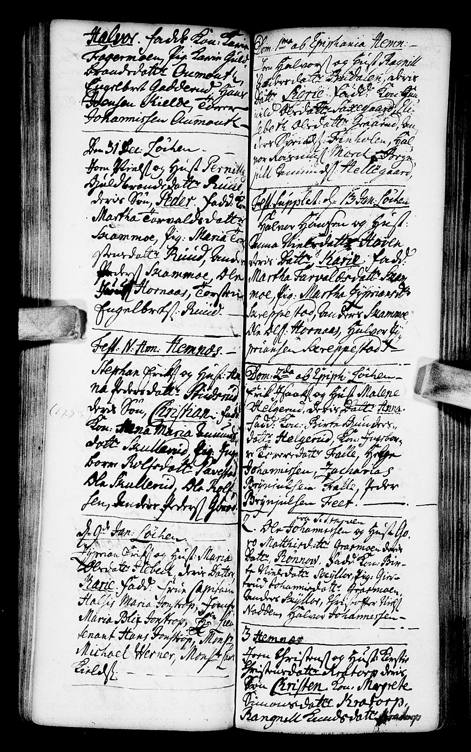Høland prestekontor Kirkebøker, AV/SAO-A-10346a/F/Fa/L0003: Parish register (official) no. I 3, 1739-1756