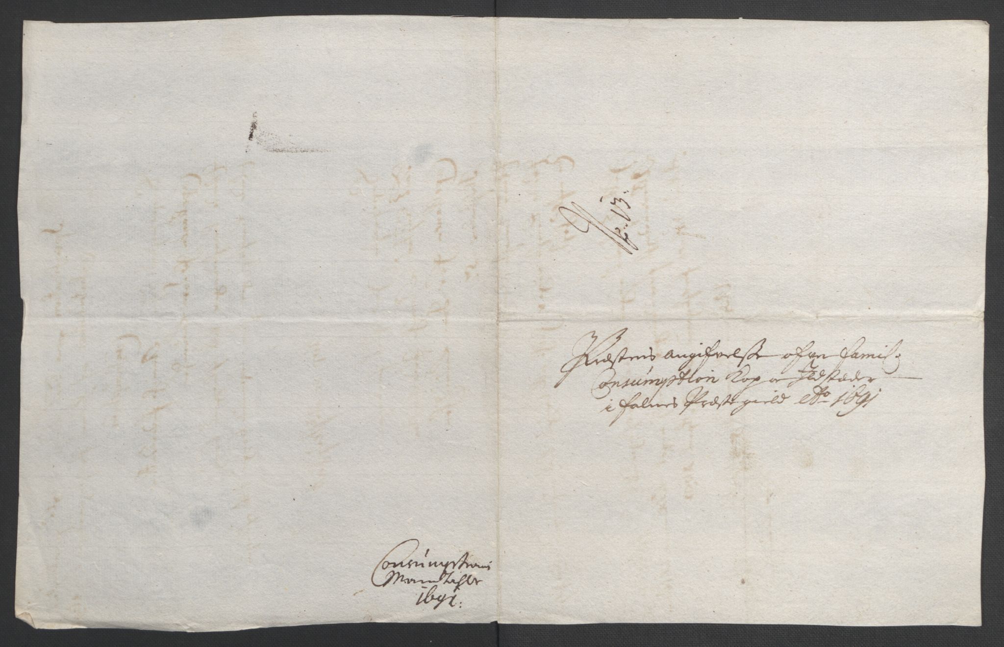 Rentekammeret inntil 1814, Reviderte regnskaper, Fogderegnskap, RA/EA-4092/R47/L2856: Fogderegnskap Ryfylke, 1689-1693, p. 362